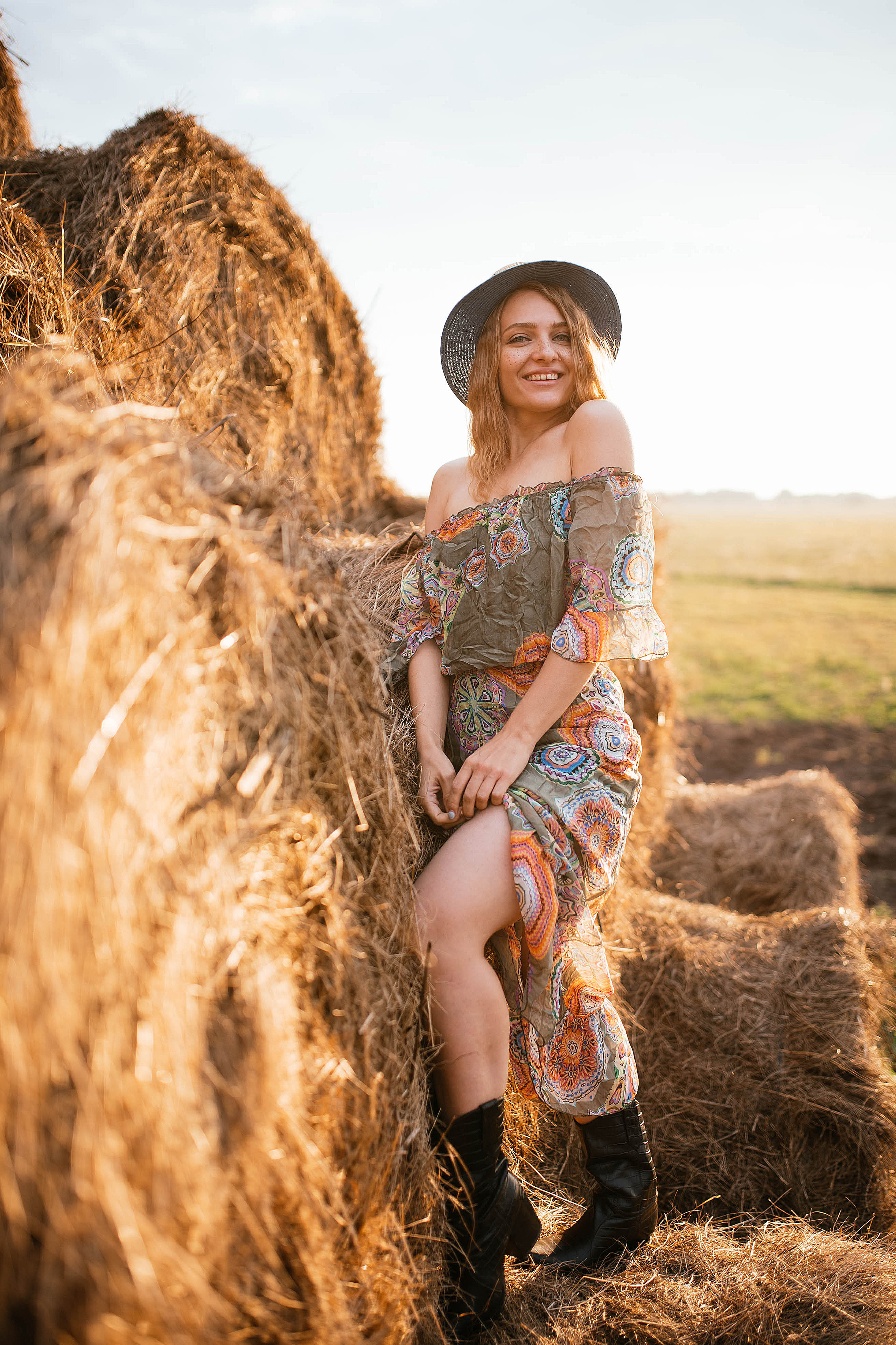 Фотодень в стогах. Свадебный, семейный фотограф в Рязани Лена Брант