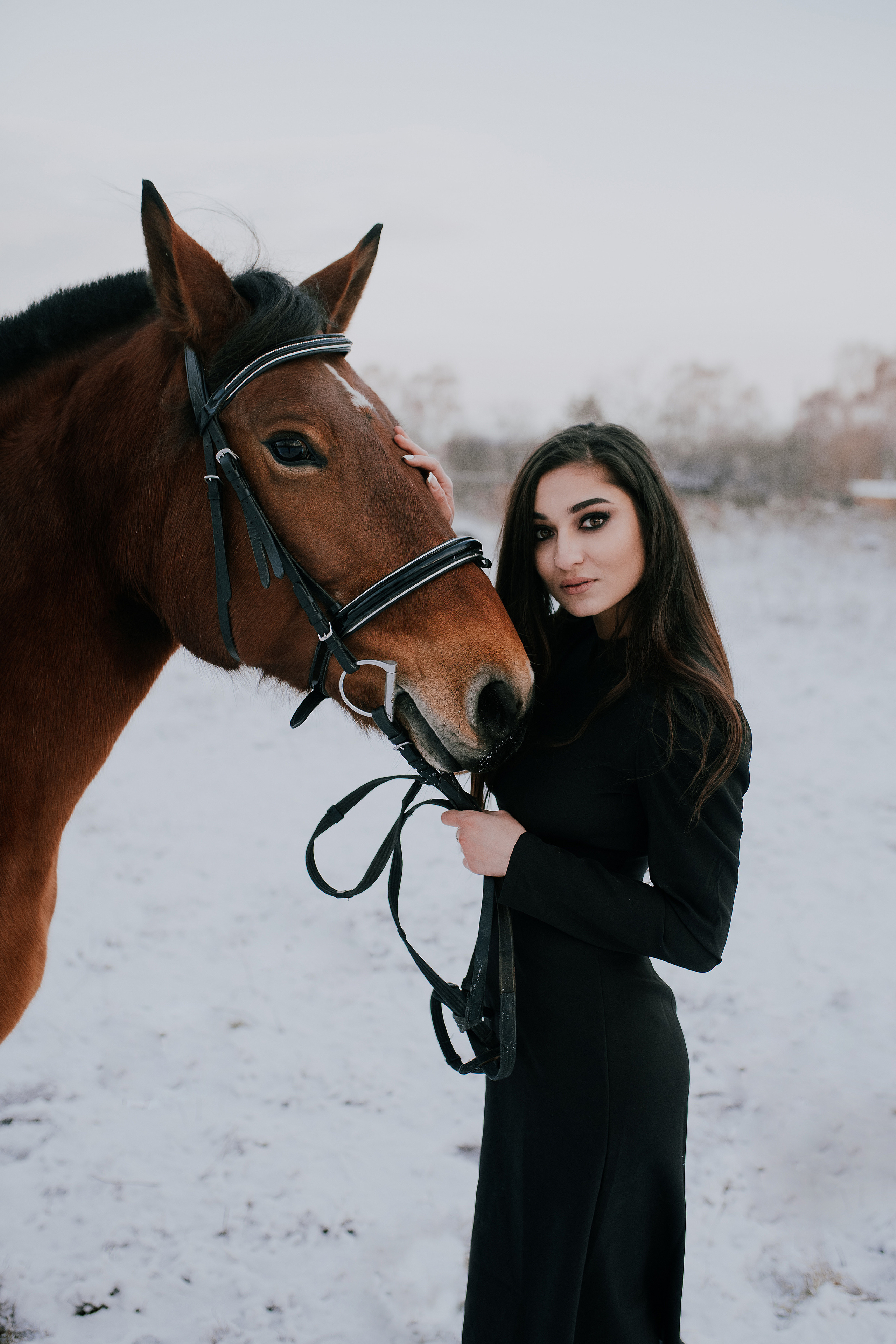 Съемки с лошадьми. Свадебный, семейный фотограф в Рязани Лена Брант