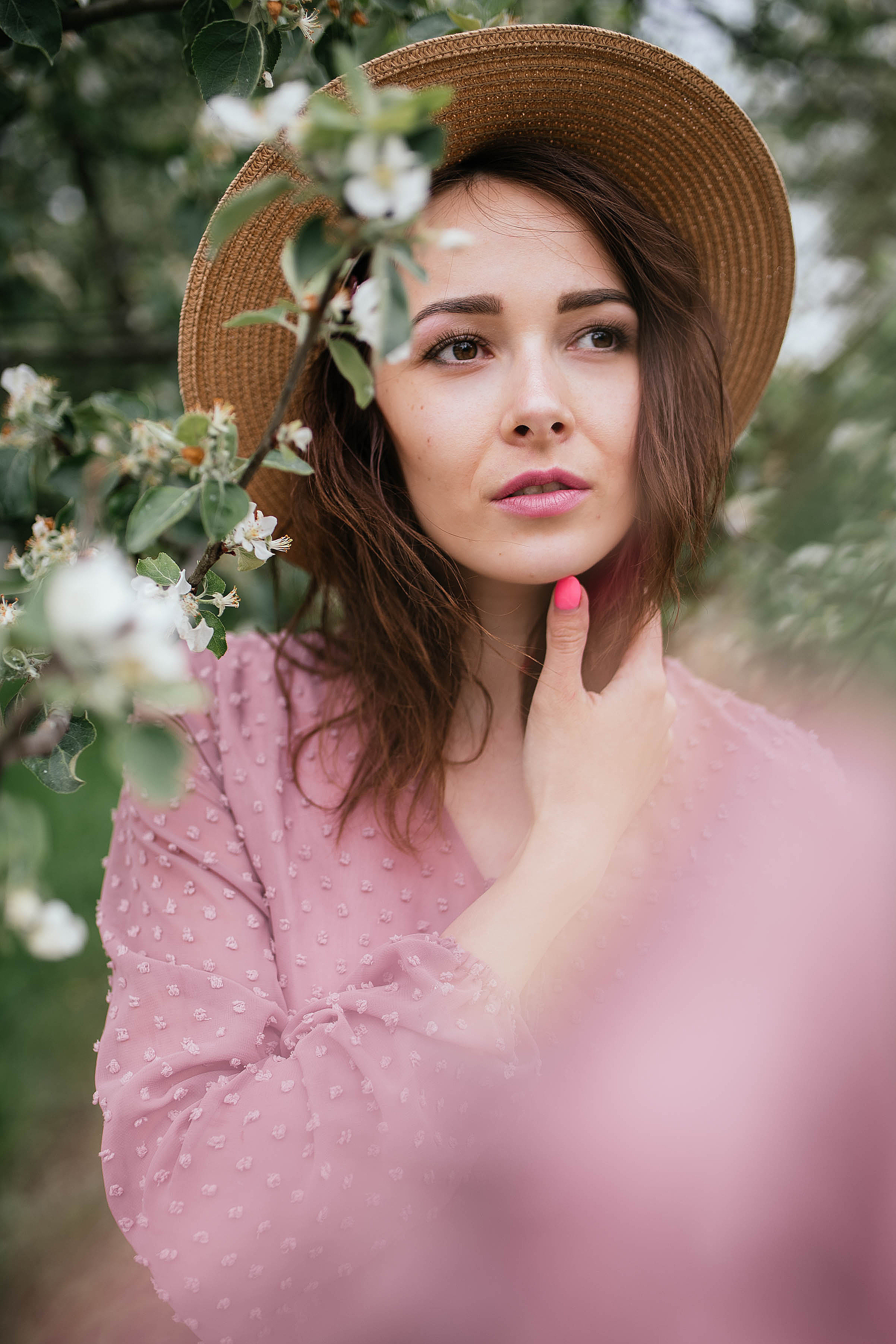 Съемки в цветущих садах. Свадебный, семейный фотограф в Рязани Лена Брант