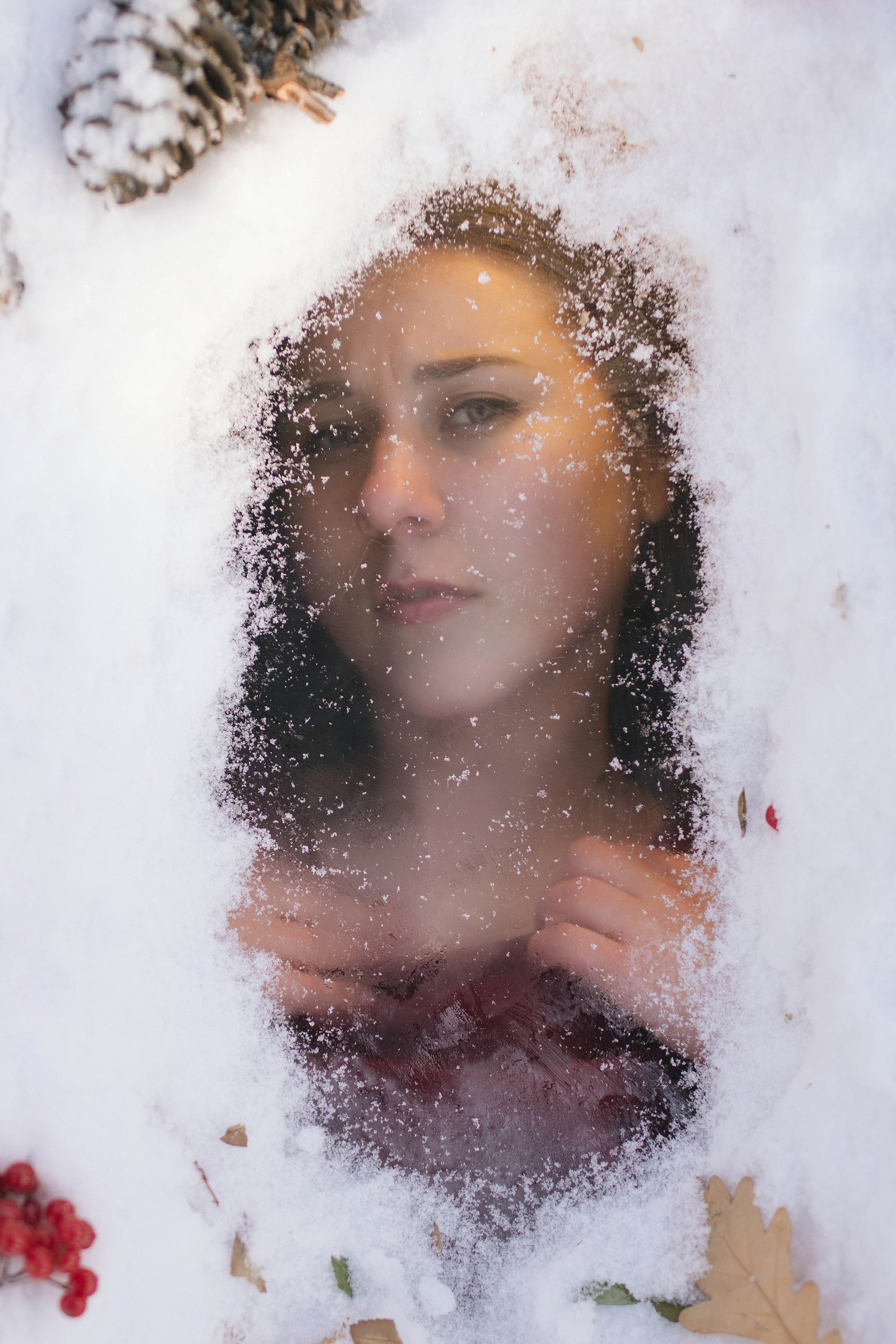 Подо льдом. Свадебный, семейный фотограф в Рязани Лена Брант