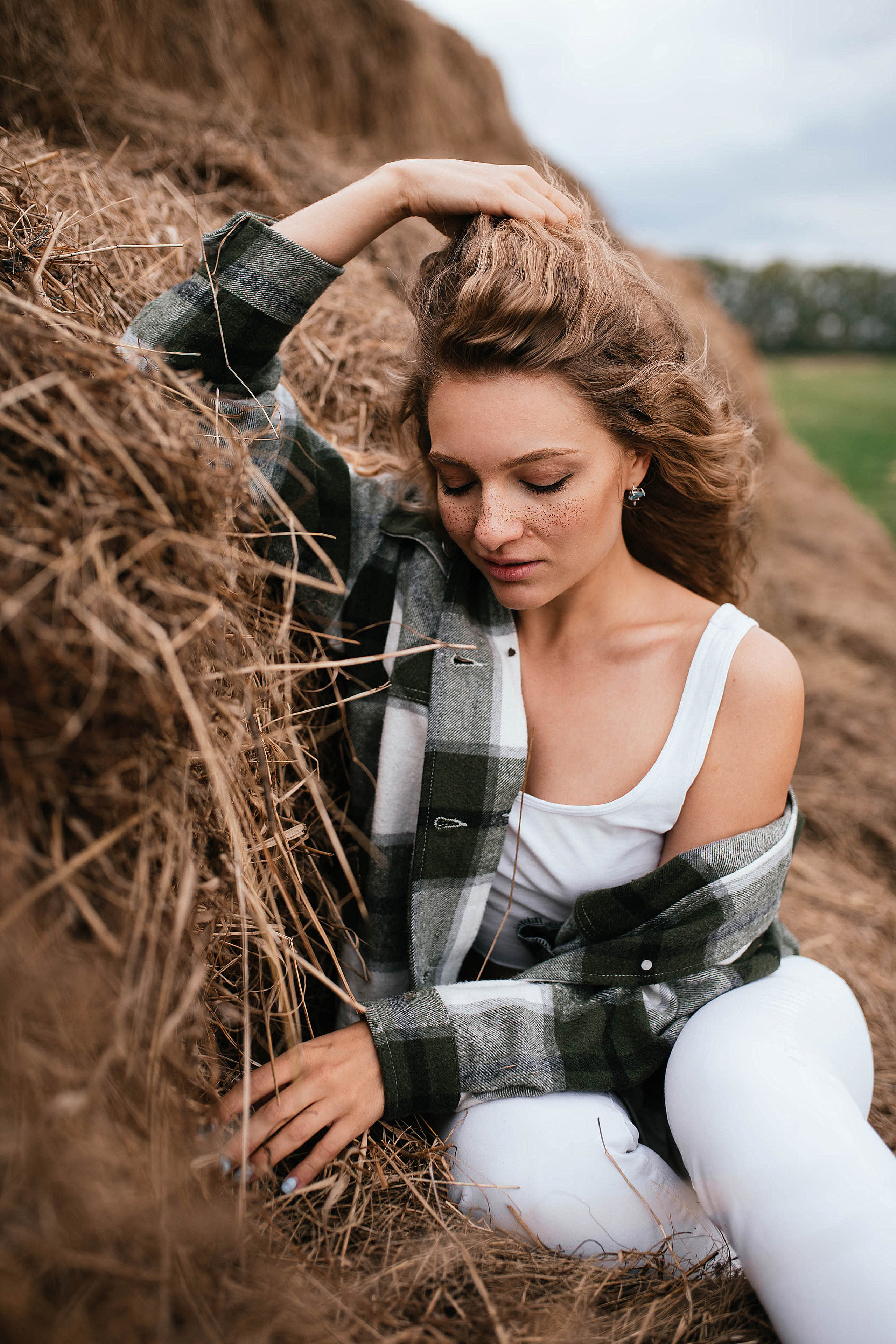 Фотодень в стогах. Свадебный, семейный фотограф в Рязани Лена Брант