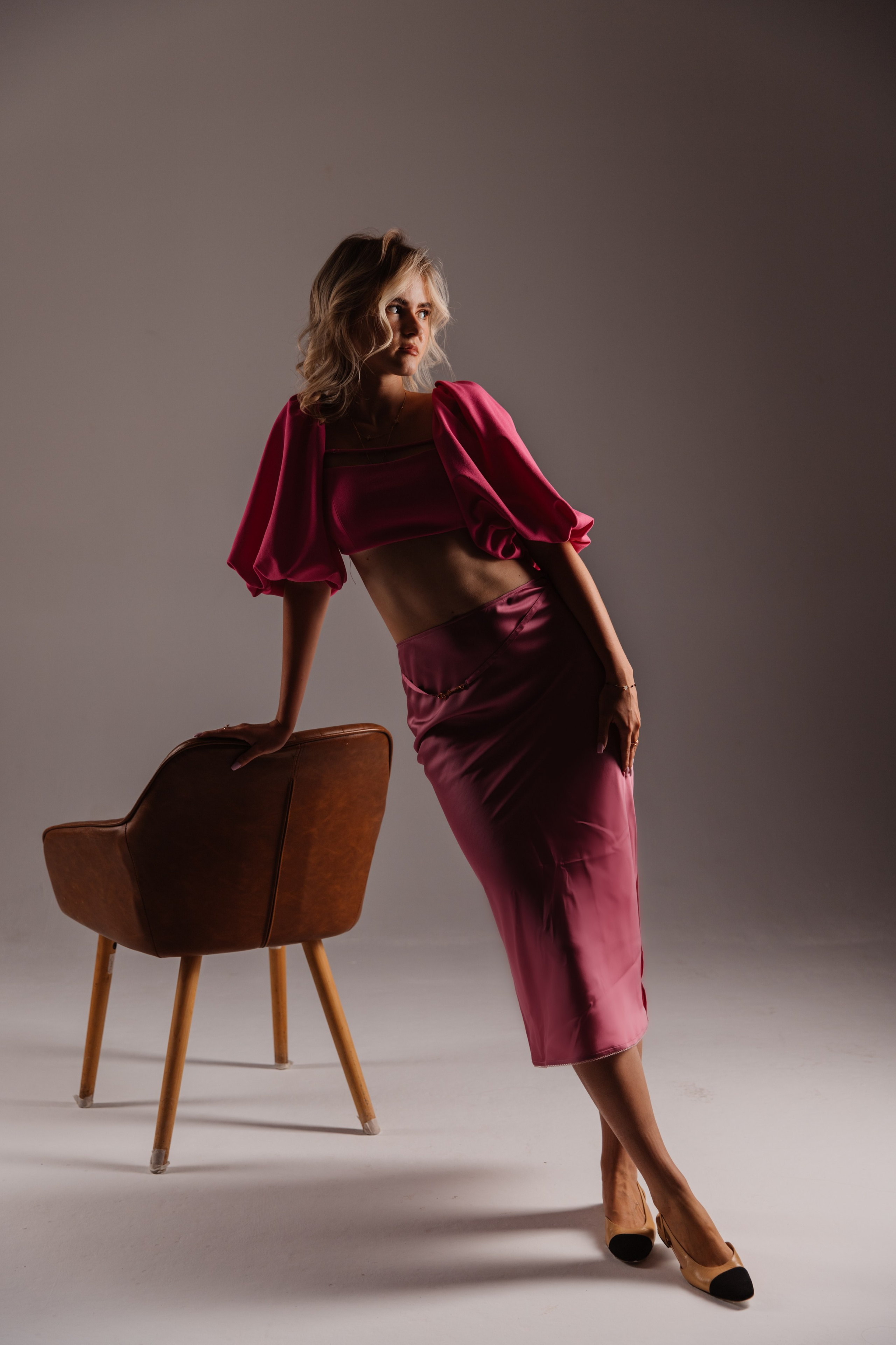 Женский портрет в студии. Портретный фотограф в Москве Анна Бобрик