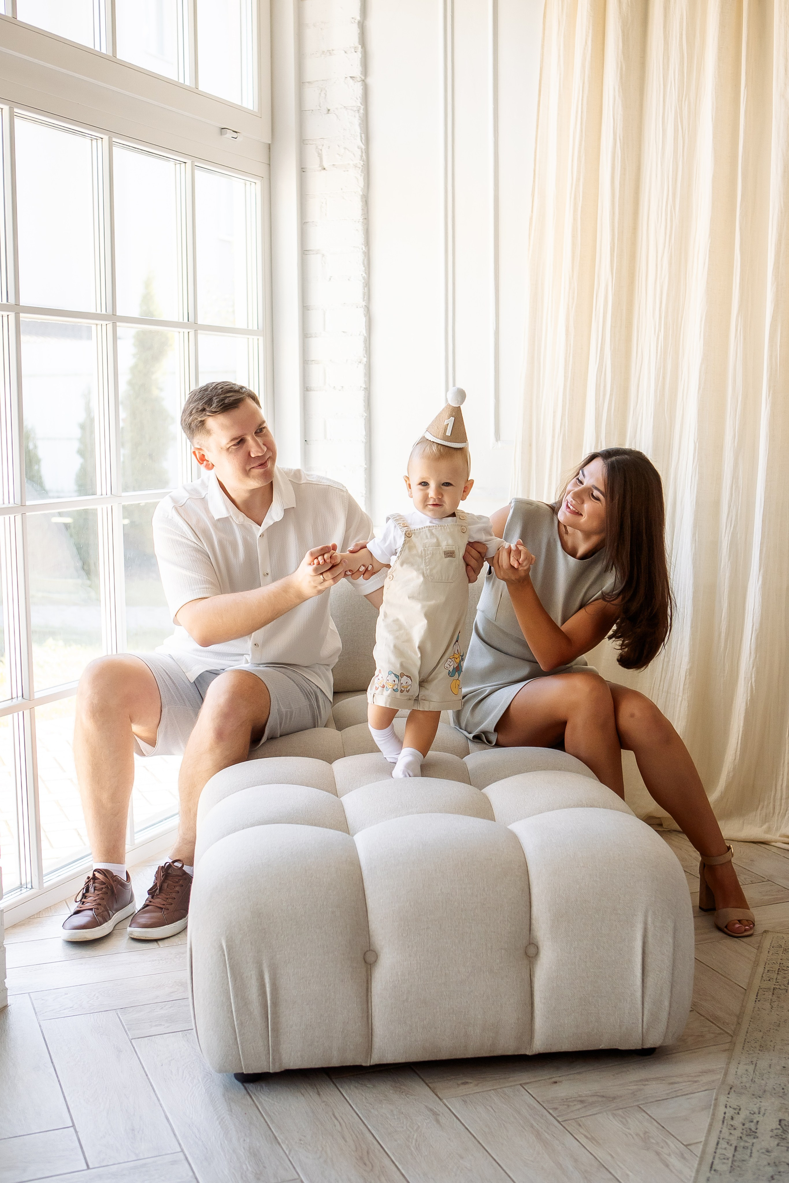 Мироше 1 годик. Семейный детский фотограф. Фотосессия в Минске