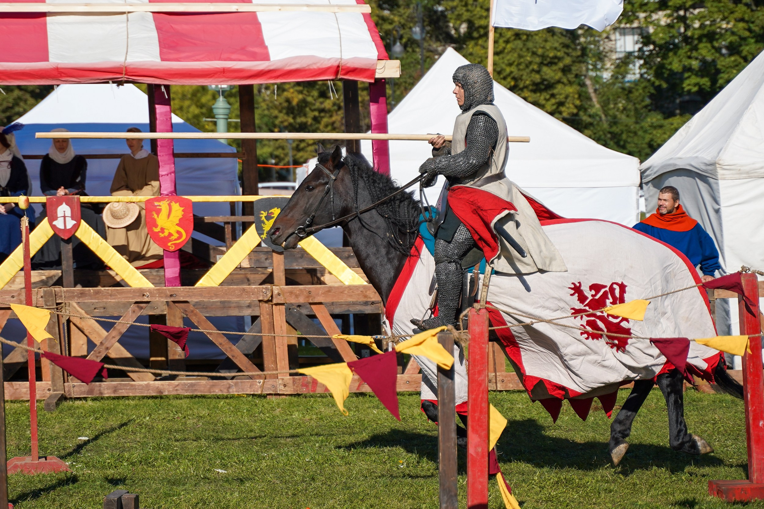 Рыцарский турнир в рамках фестиваля «Битва на Неве» Санкт-Петербург 2024 г. Фотограф-анималист, портретный фотограф в Чебоксарах Мария Садыкова