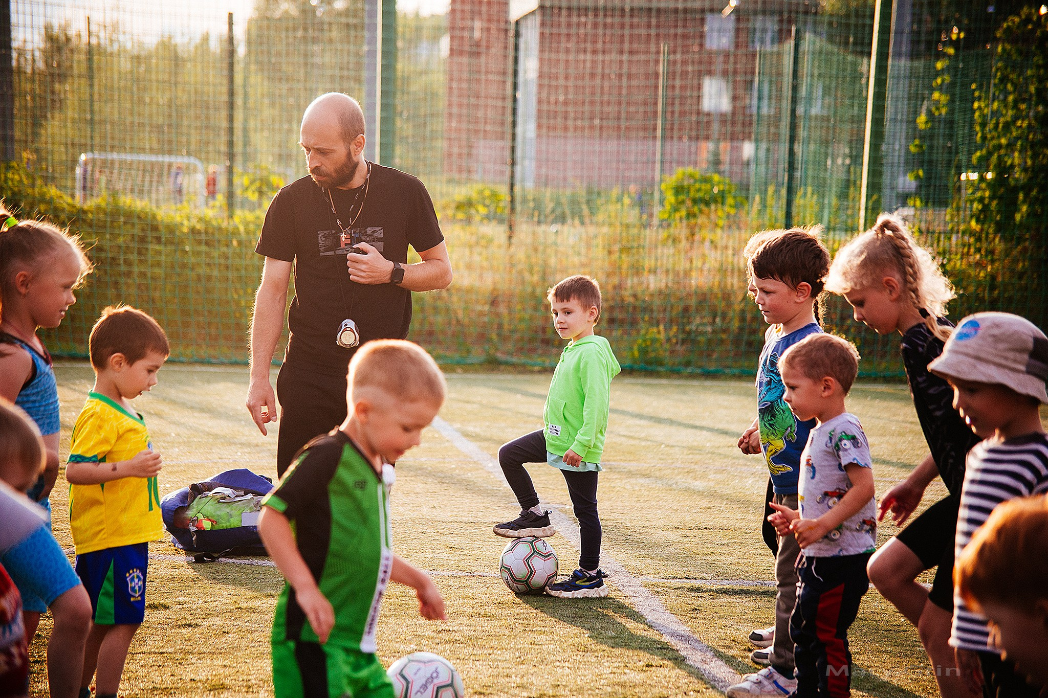 Детский футбол. Тренировка. Детский и семейный фотограф, фотограф мероприятий Нижний Новгород