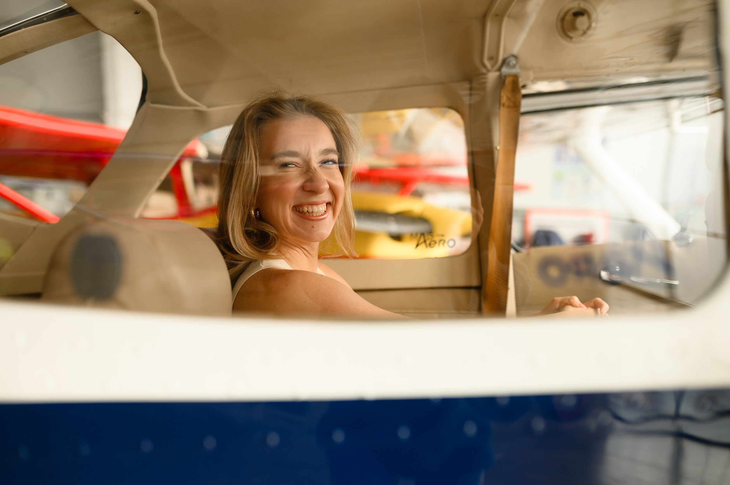 Love-story. Самолёт. Фотограф Марина Росси