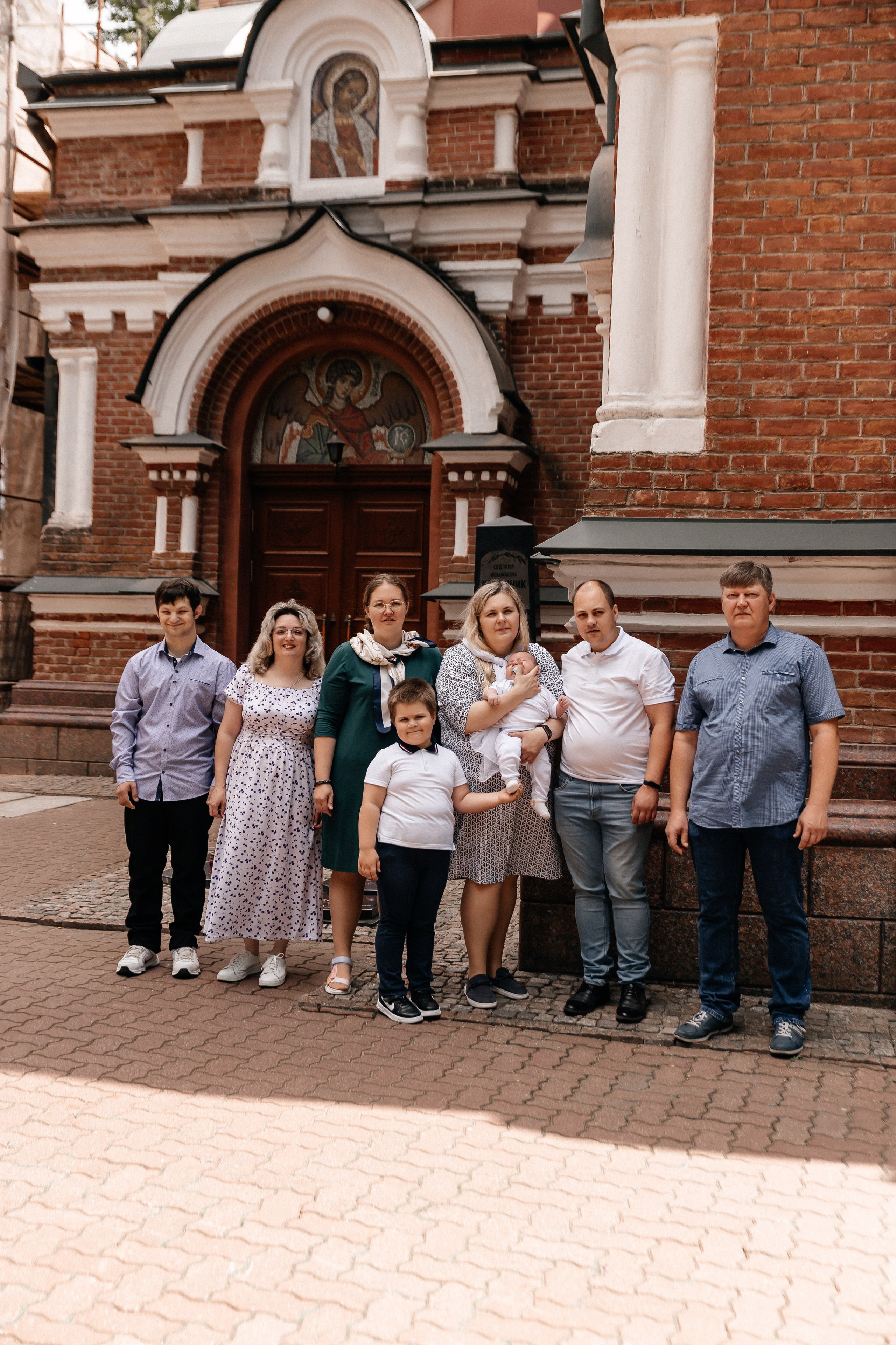 Крещение Максима. Семейный фотограф Минск Усова Ольга