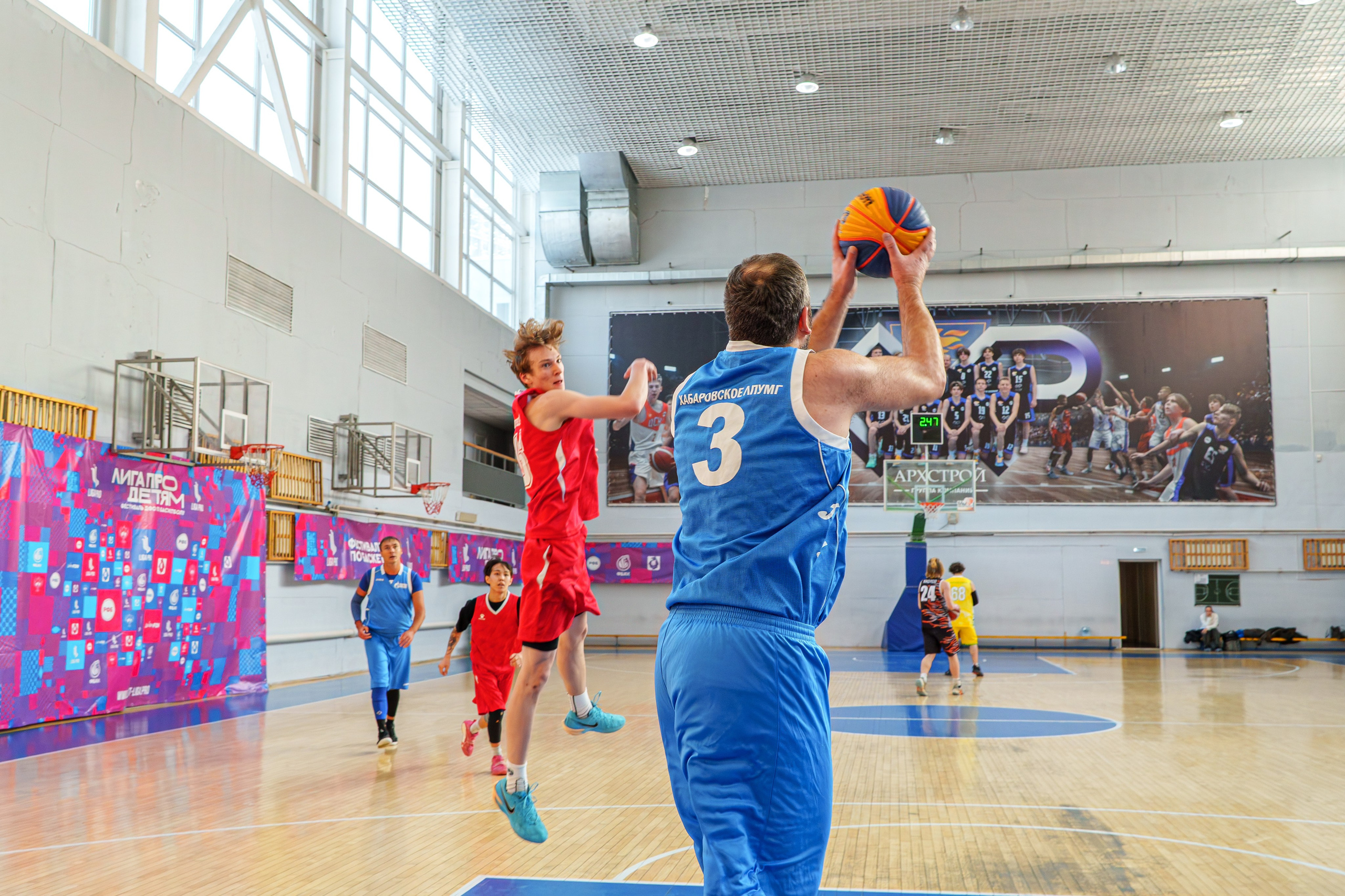 Турнир по баскетболу 3 на 3. Газпром. Репортажный фотограф Владислав Остерман