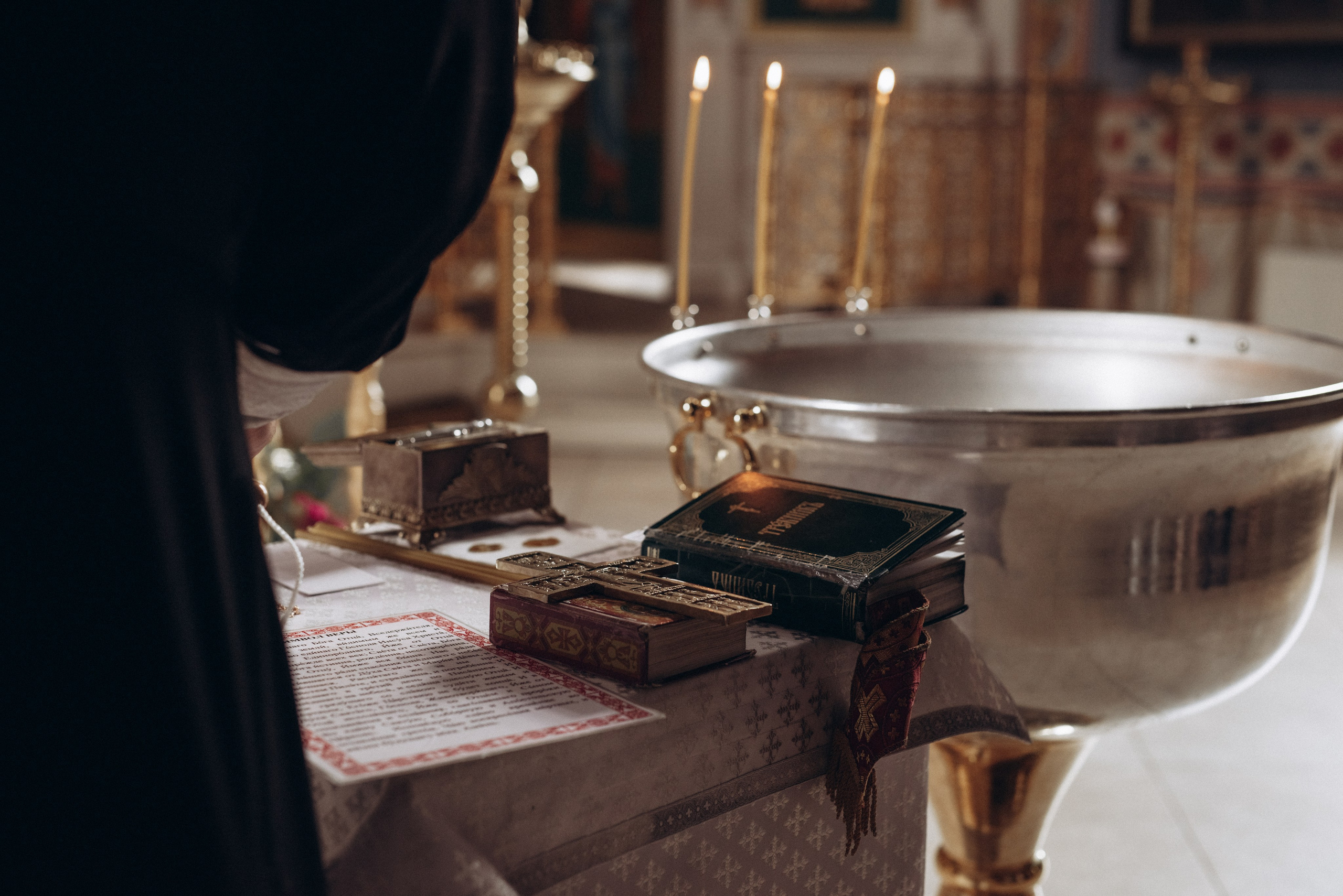 Крещение Ксении и Елизаветы. Фотограф новорождённых и семейный фотограф в Иваново Любовь Капранова