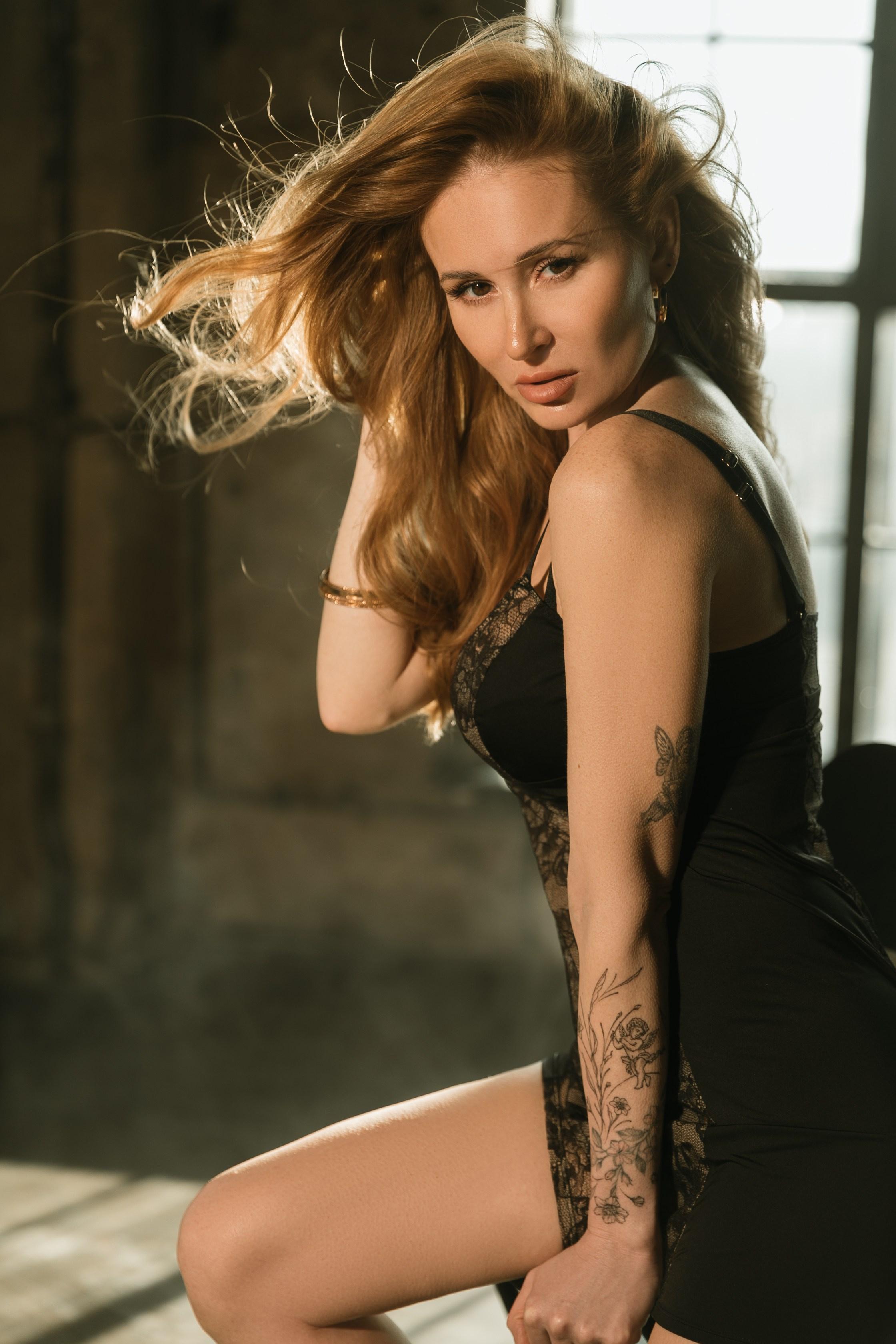 Студии & отели. Модель Москва каталожная и творческая съемка Anna Antlers