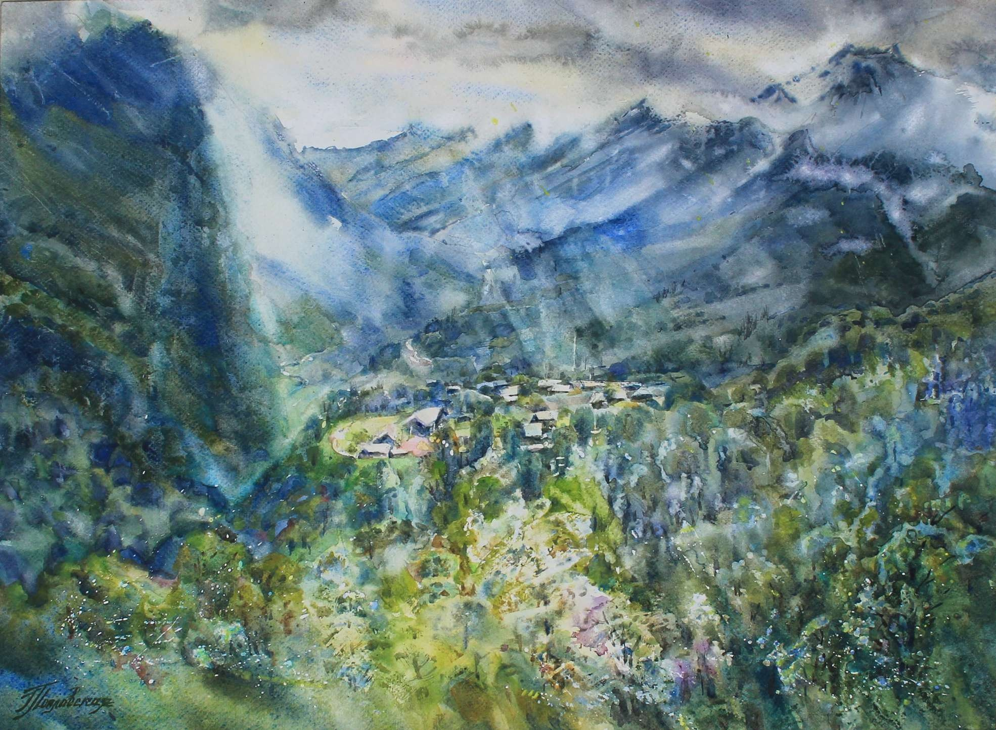 Свет акварели Галины Поплавской