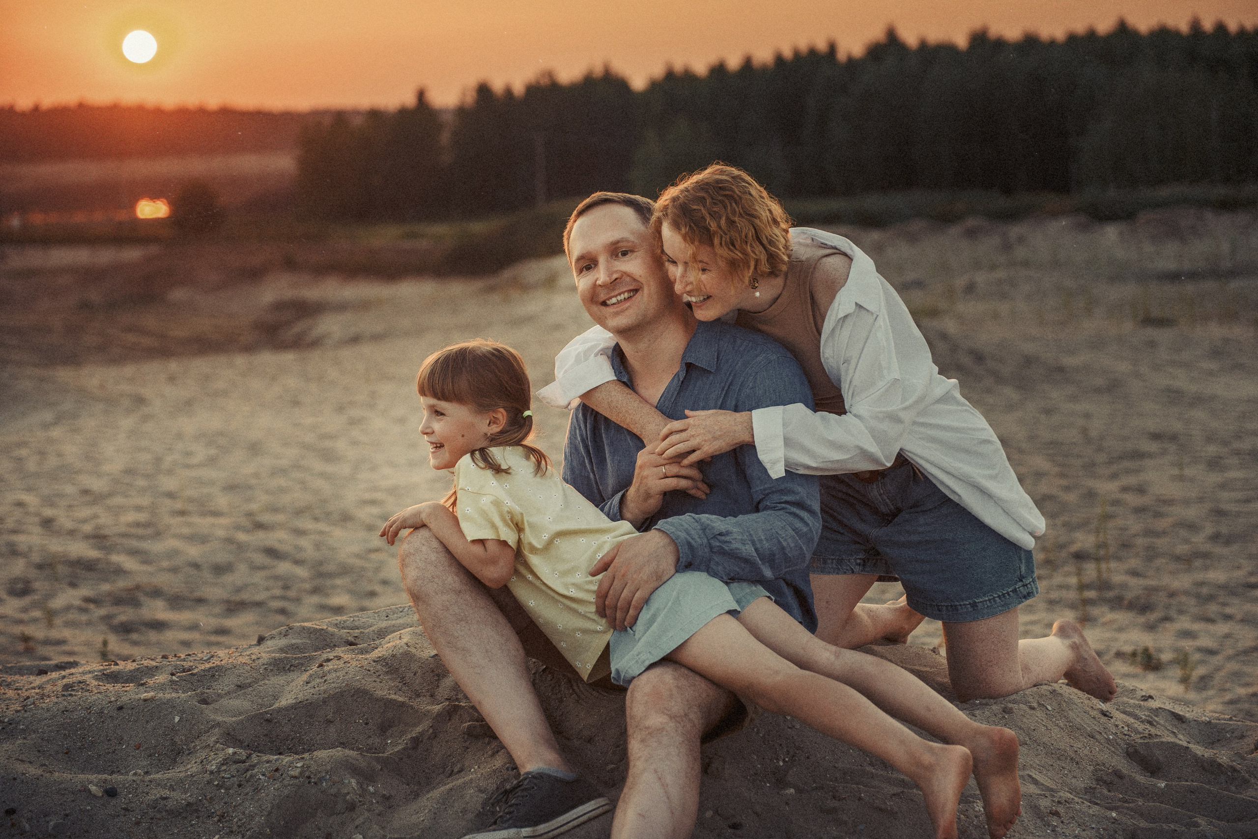 НАСТЯ, АНДРЕЙ и АЛИСА. ПЕСЧАНАЯ ИСТОРИЯ. Свадебный и семейный фотограф РИТА БОЧКАРЁВА