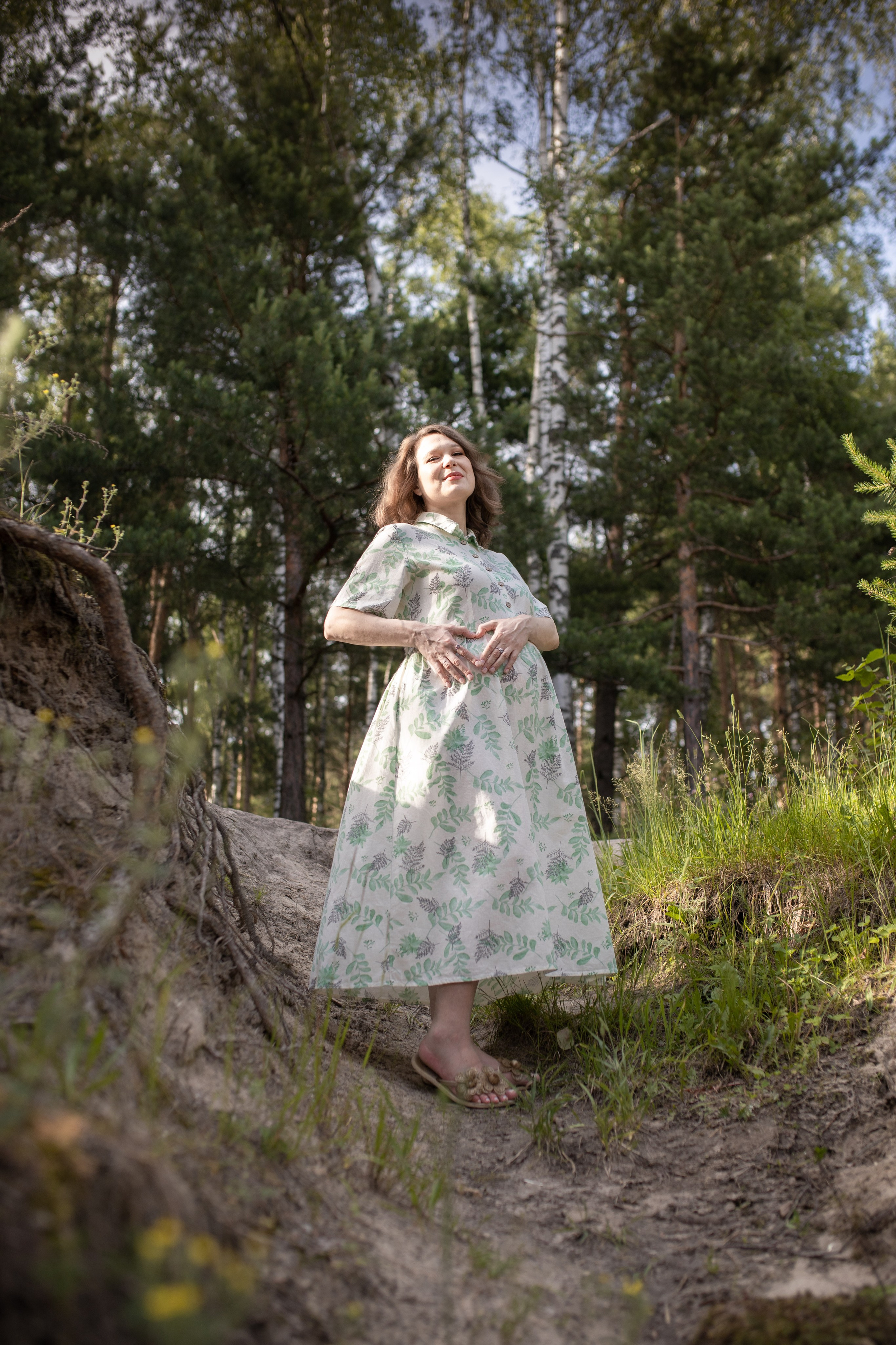 Фотосессия беременности на карьере. Фотограф в Железнодорожном и Балашихе