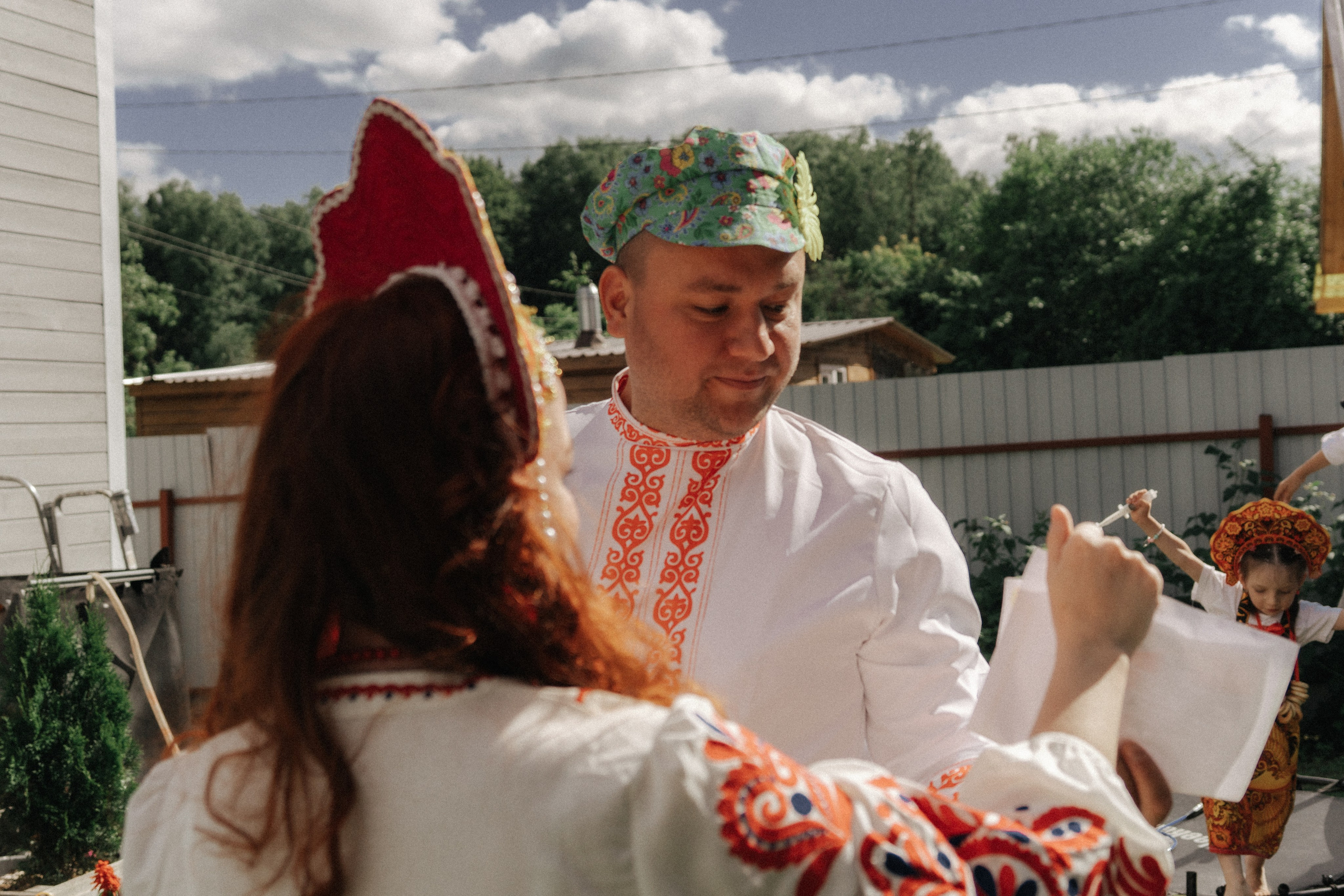 День Рождения в русском стиле. Alenasokolowa.ru