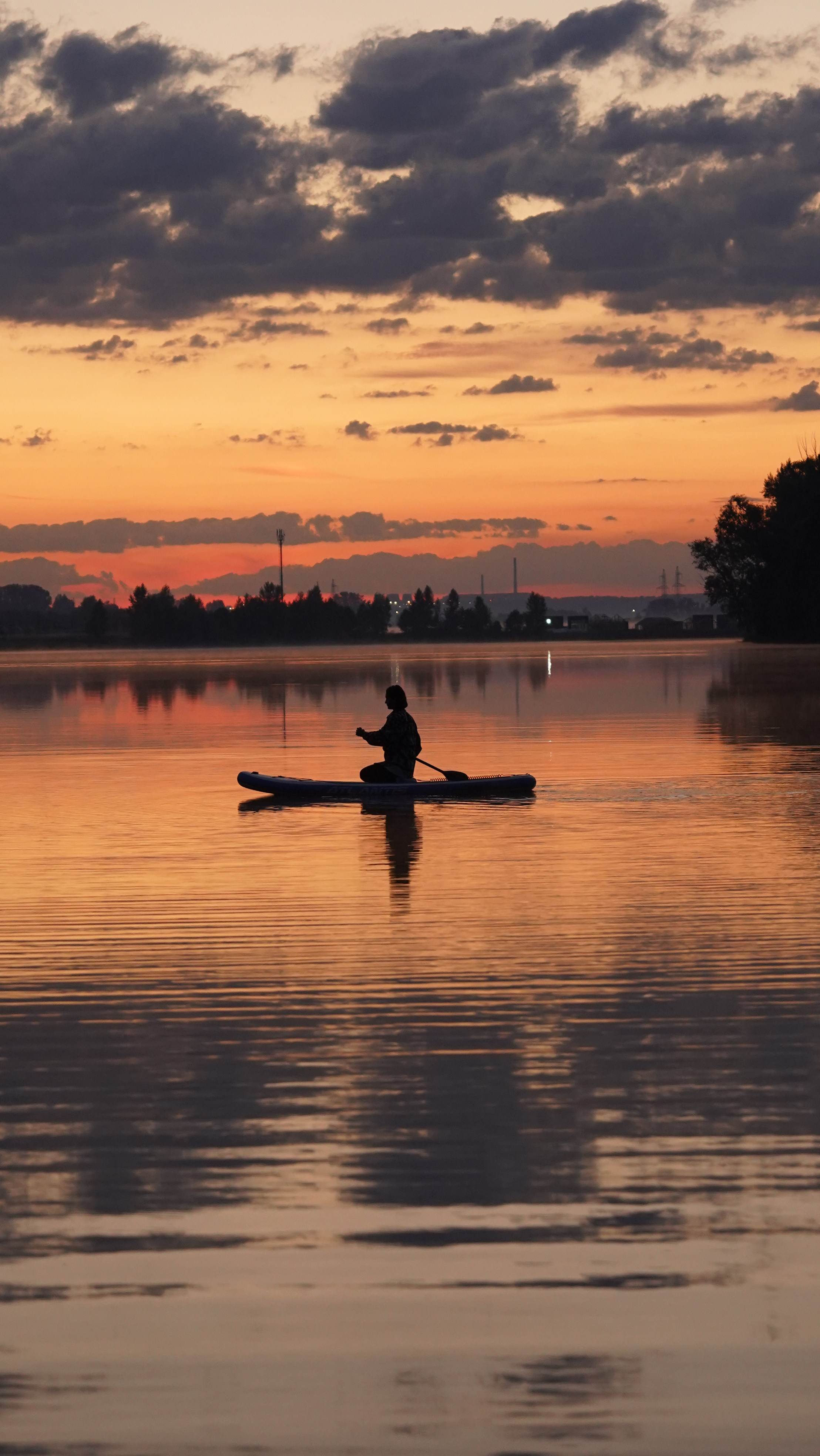 Рассветы на сапбордах в Уфе