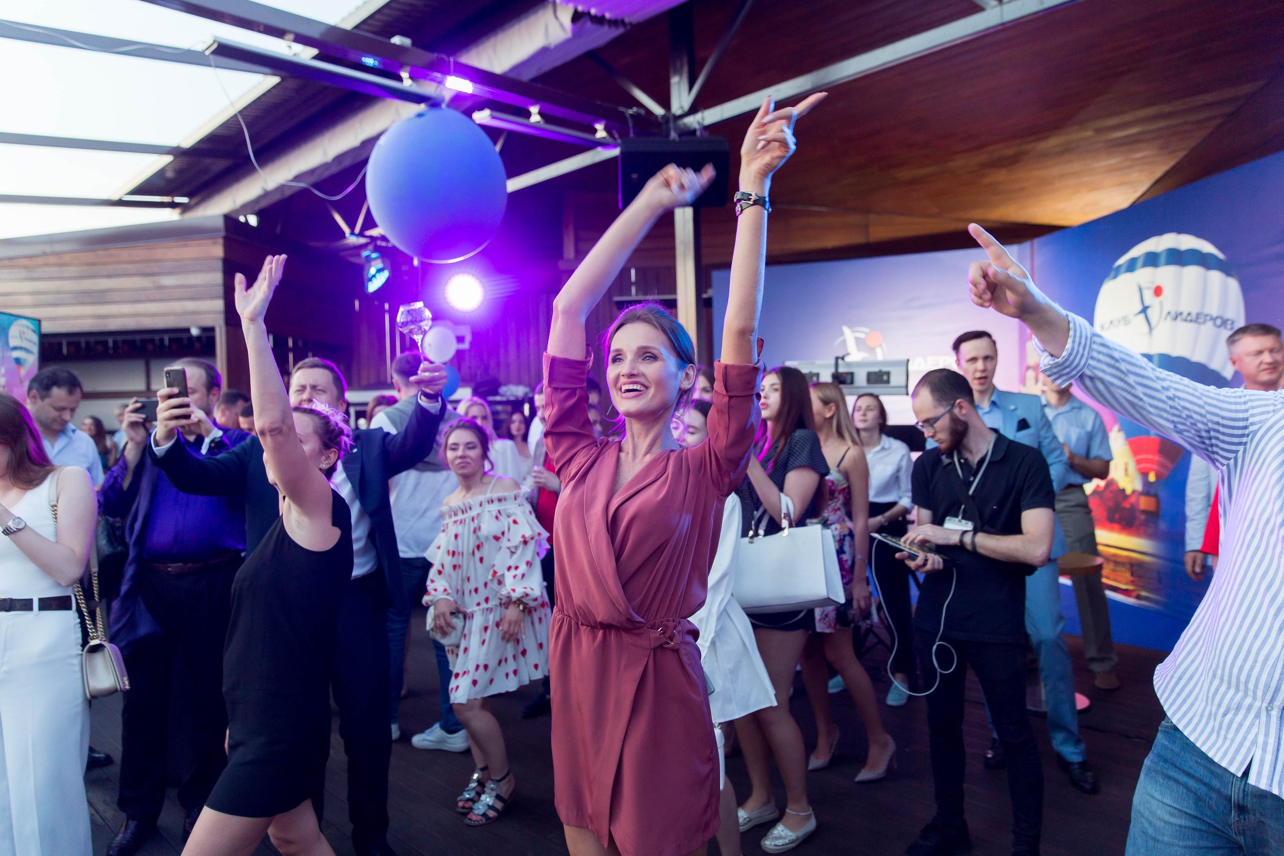 «Клуб Лидеров». Снимаю съемки