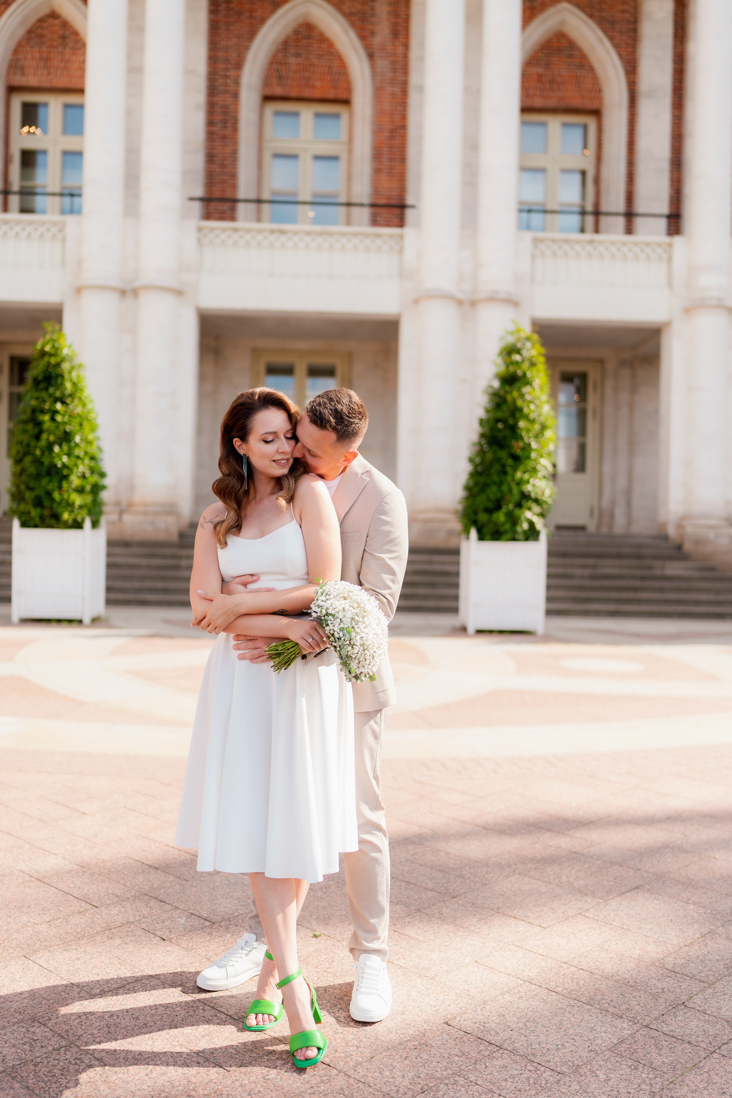 Марина и Дима. Царицыно. Свадебный фотограф Москва