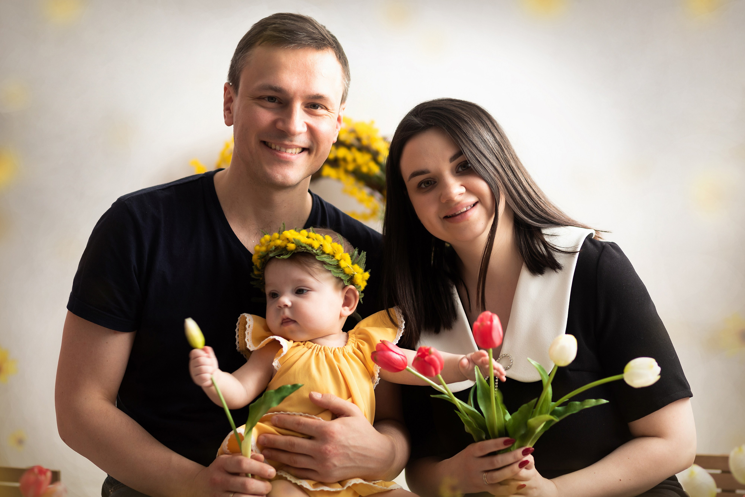 Весенний фотопроект с тюльпанами и мимозой. ФОТОГРАФ НА ГОДИК, БЕРЕМЕННОСТИ, НОВОРОЖДЕННЫХ, КРЕЩЕНИЯ МОСКВА