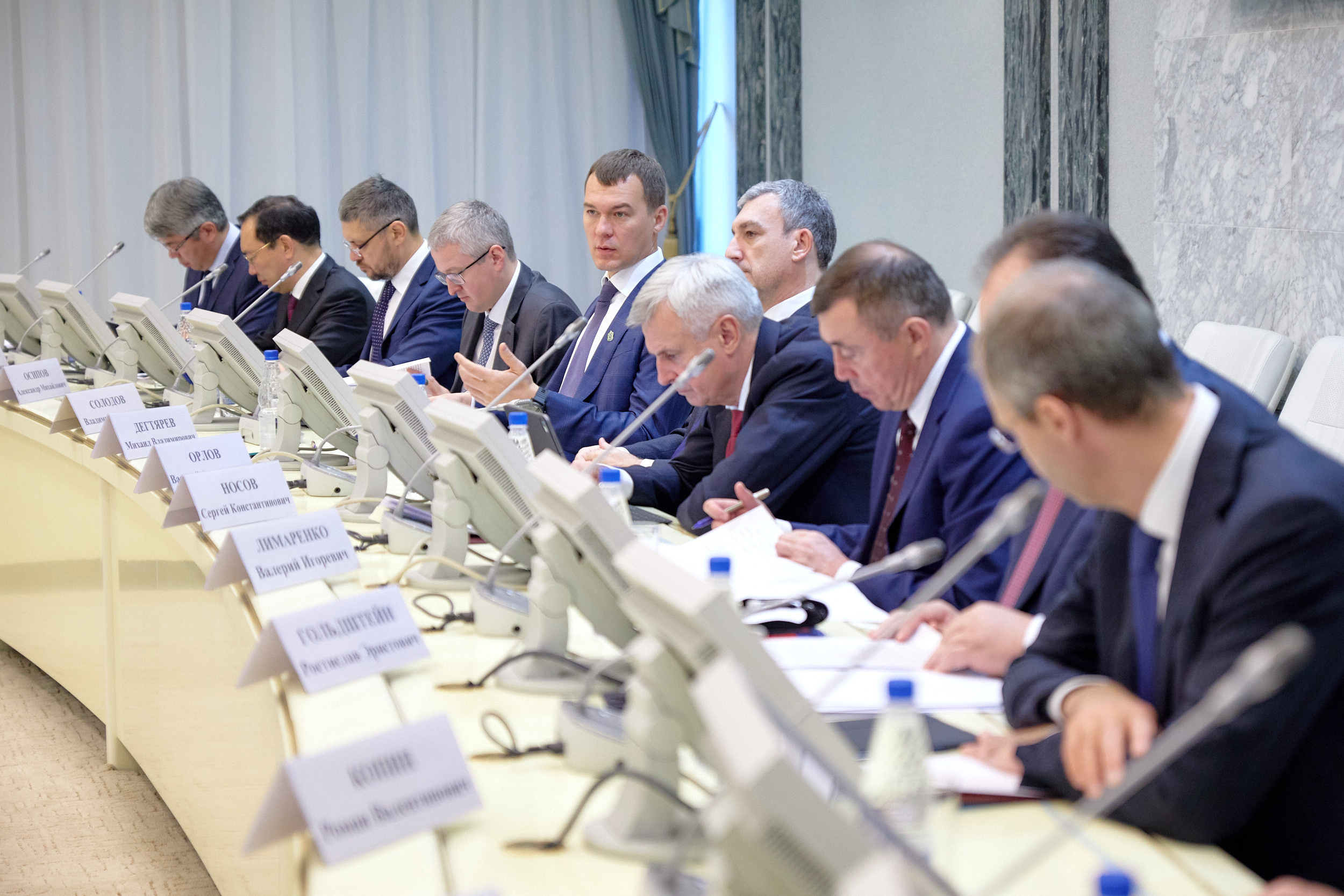 Встреча Трутнева с губернаторами ДВ. Репортажный фотограф Владивосток Анастасия Сокольникова