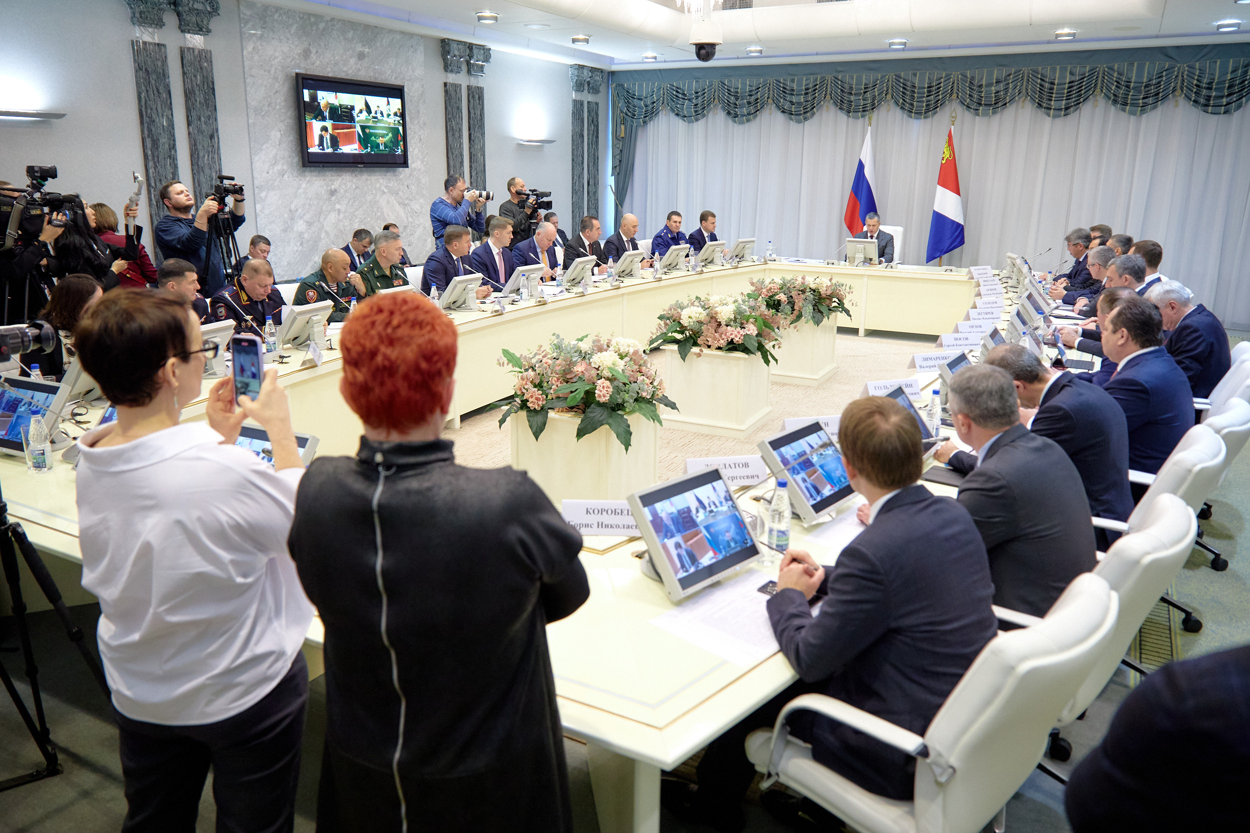 Встреча Трутнева с губернаторами ДВ. Репортажный фотограф Владивосток Анастасия Сокольникова