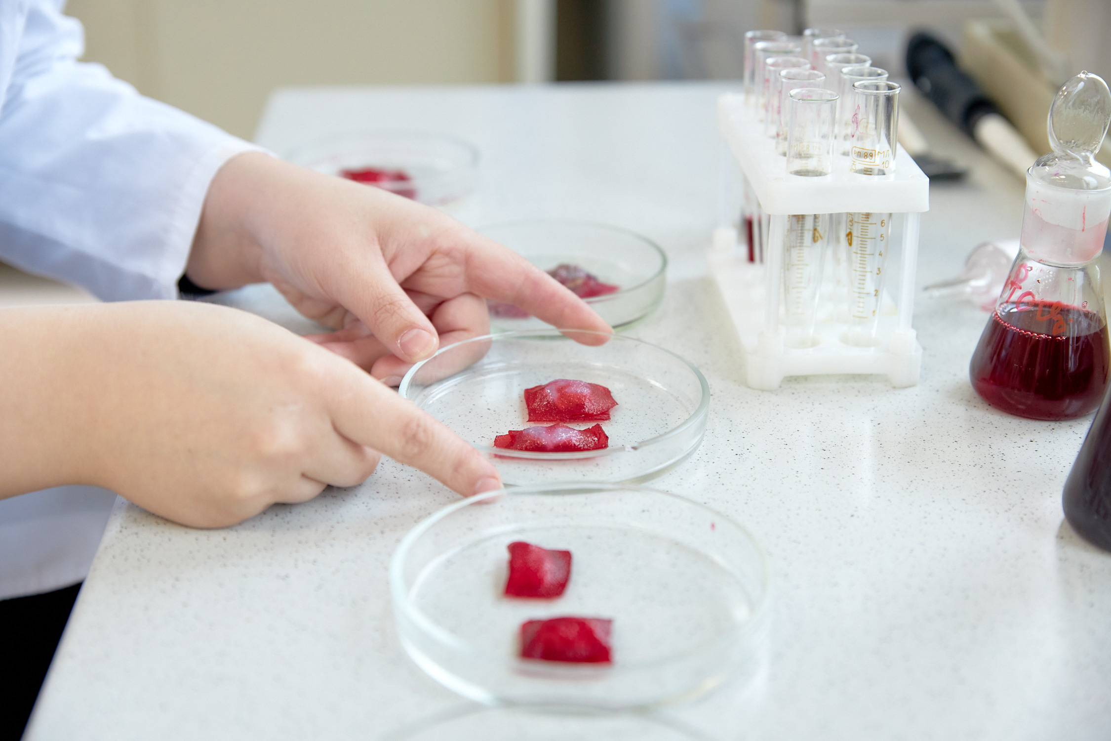 Лаборатории ДВФУ. Репортажный фотограф Владивосток Анастасия Сокольникова