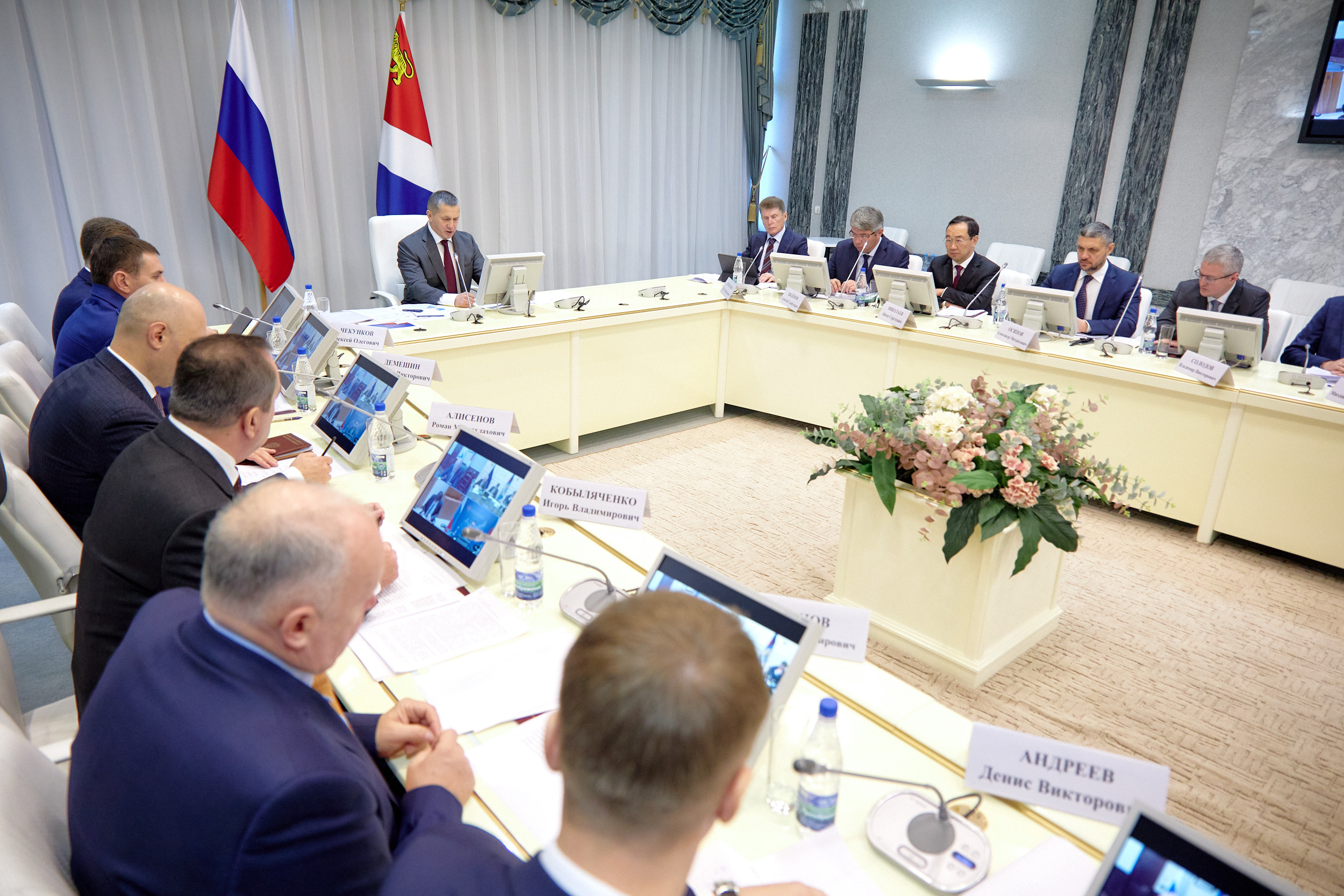 Встреча Трутнева с губернаторами ДВ. Репортажный фотограф Владивосток Анастасия Сокольникова