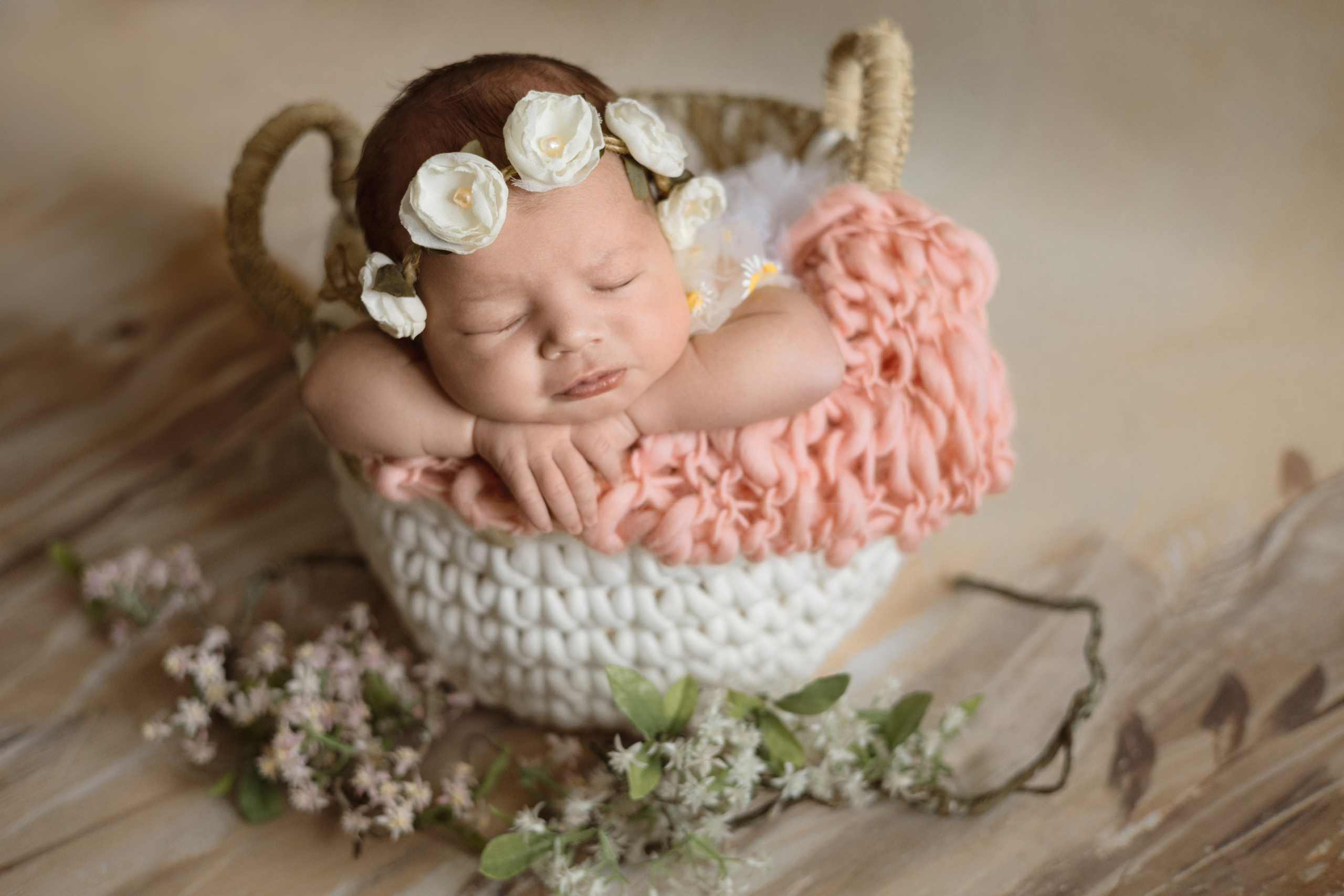 Корзинки и мягкие игрушки для фотосессии новорожденных фотограф Вета Ленская. Фотограф беременности и новорожденных в Красноярске Вета Ланская