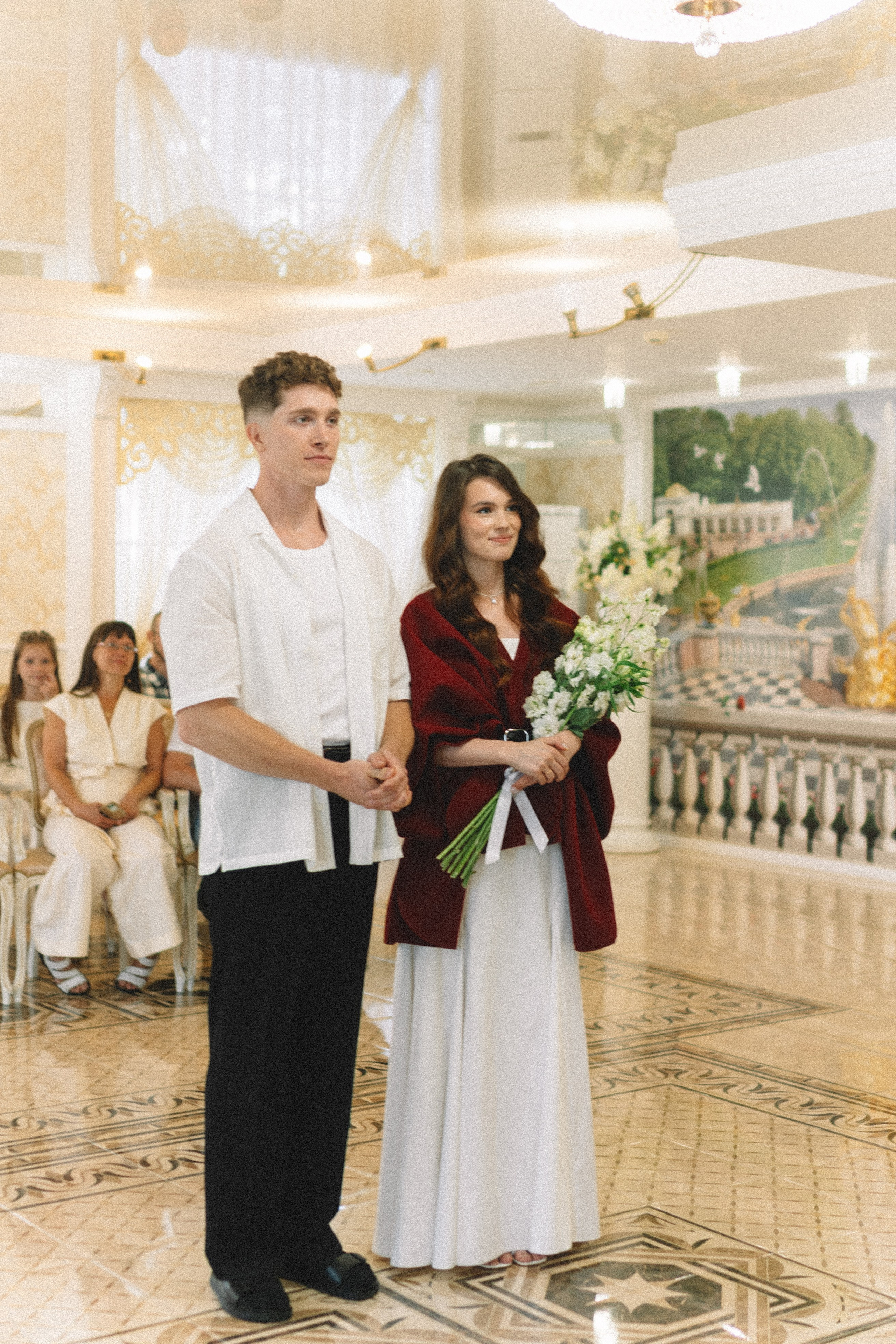 СВАДЕБНАЯ СЬЕМКА В ПЕТЕРГОФЕ И СЬЕМКА РЕПОРТАЖА В ЗАГСЕ ПЕТЕРГОФА. Профессиональный фотограф, Санкт-Петербург — Виктория Богомолова