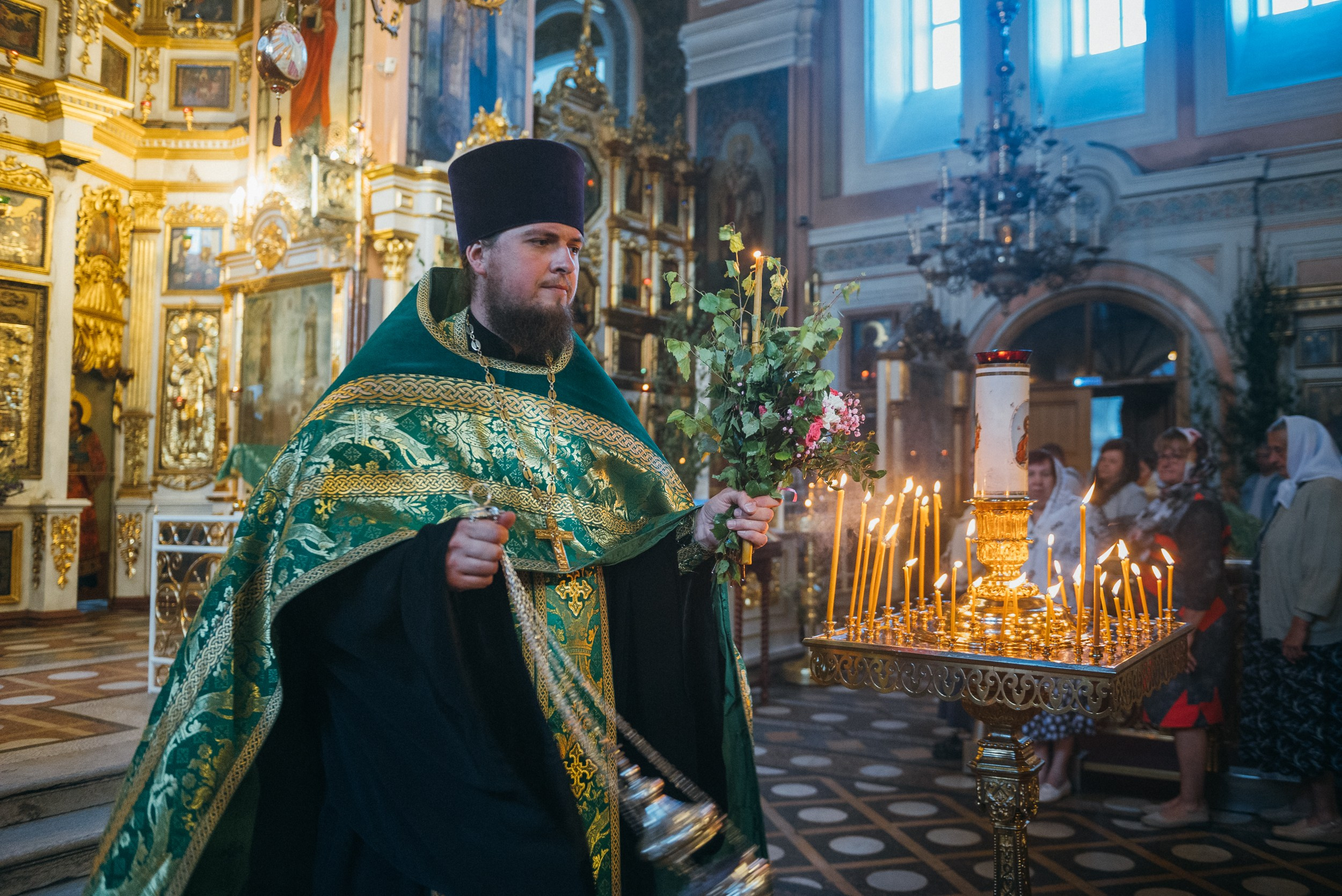 Всенощная на Троицу. Первые фото. Семейный фотограф на крещение, венчание в Иваново Галина Скурихина