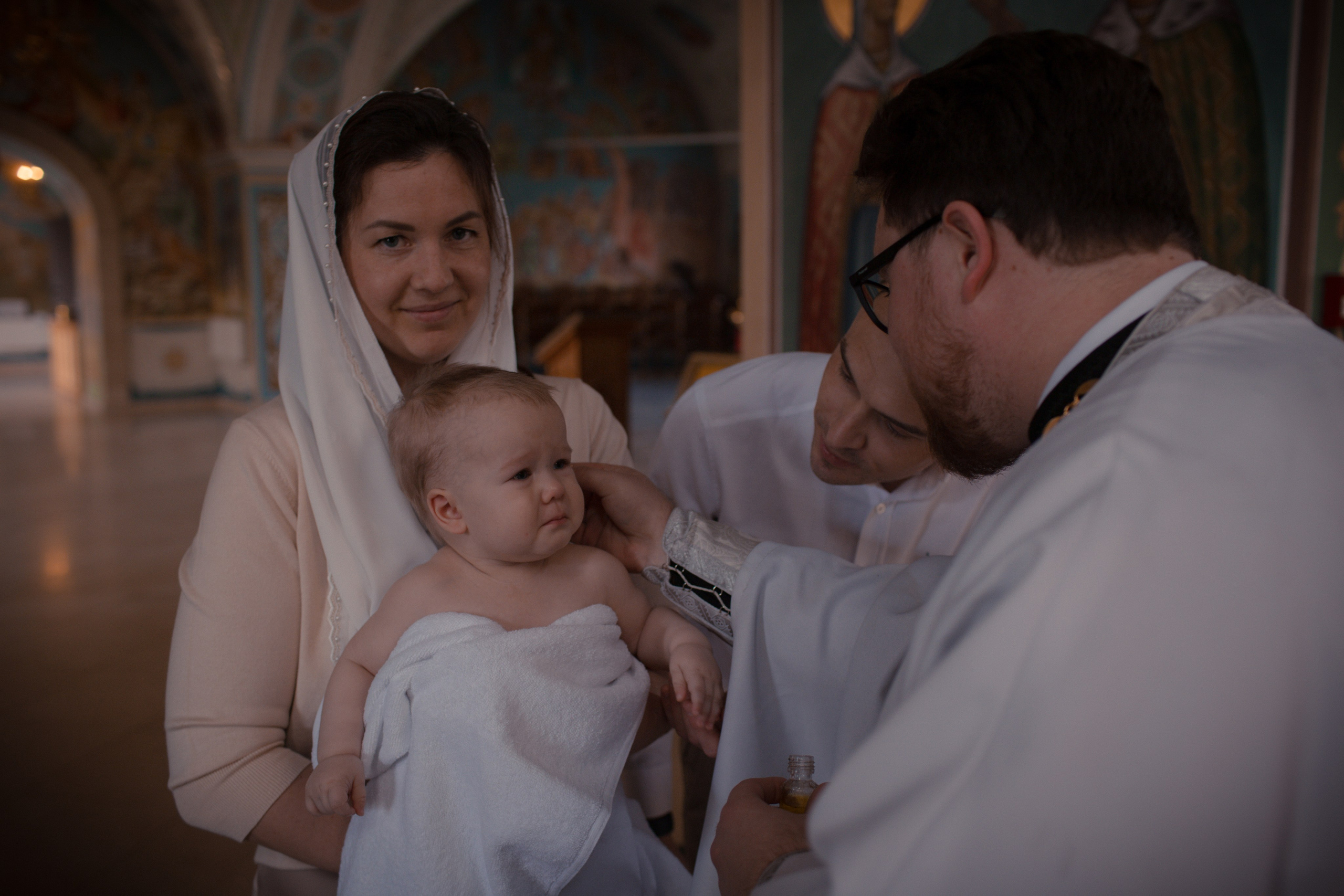 Фотограф Крещения в Твери. Newborn Фотограф в Твери