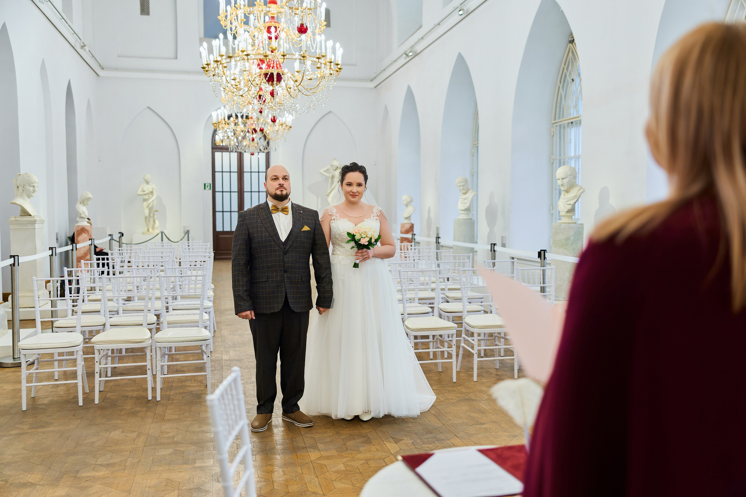 Свадебная фотосессия в Царицыно. Свадебный фотограф Сергей Колбинский