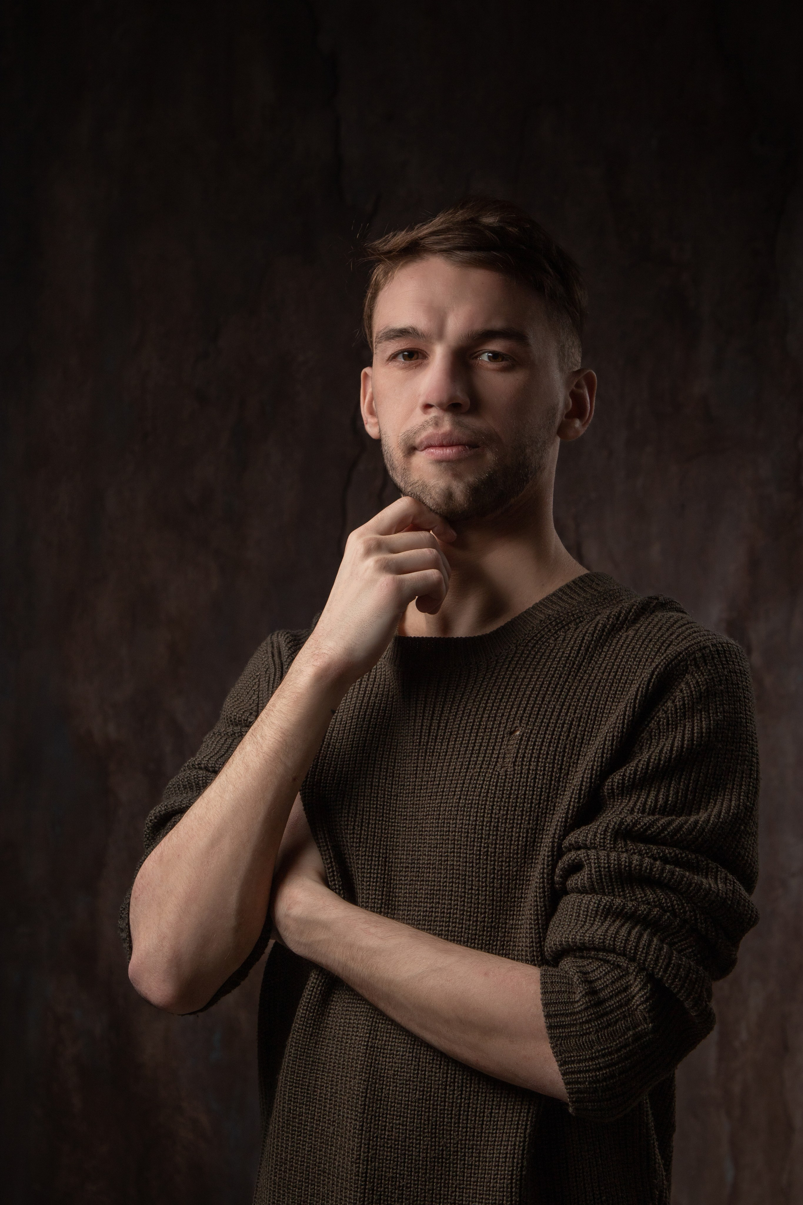 Мужской студийный портрет. Балетный фотограф в Москве Галина Молчанова