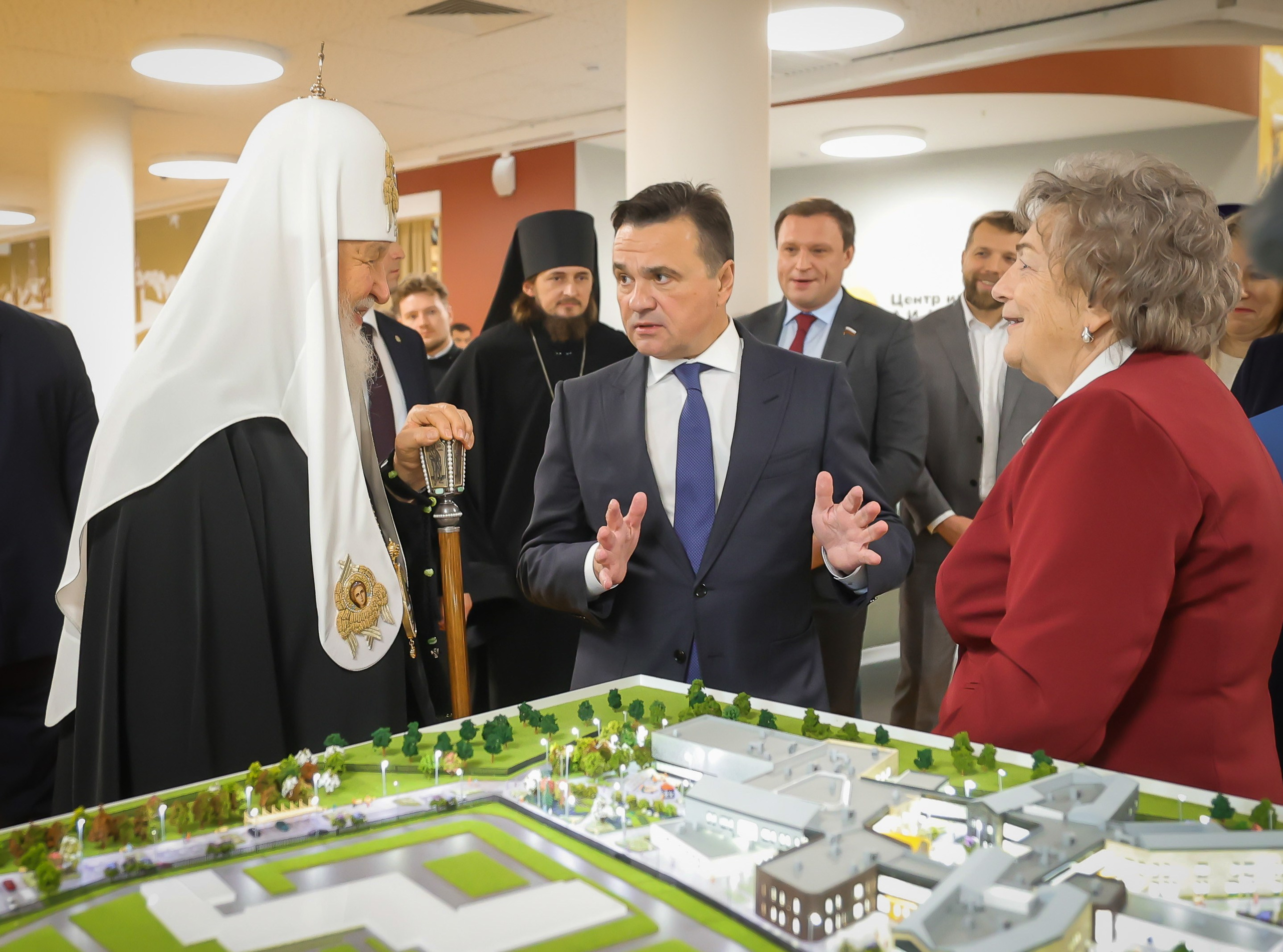 Андрей Воробьев, Патриарх Кирилл и Анна Цивилева