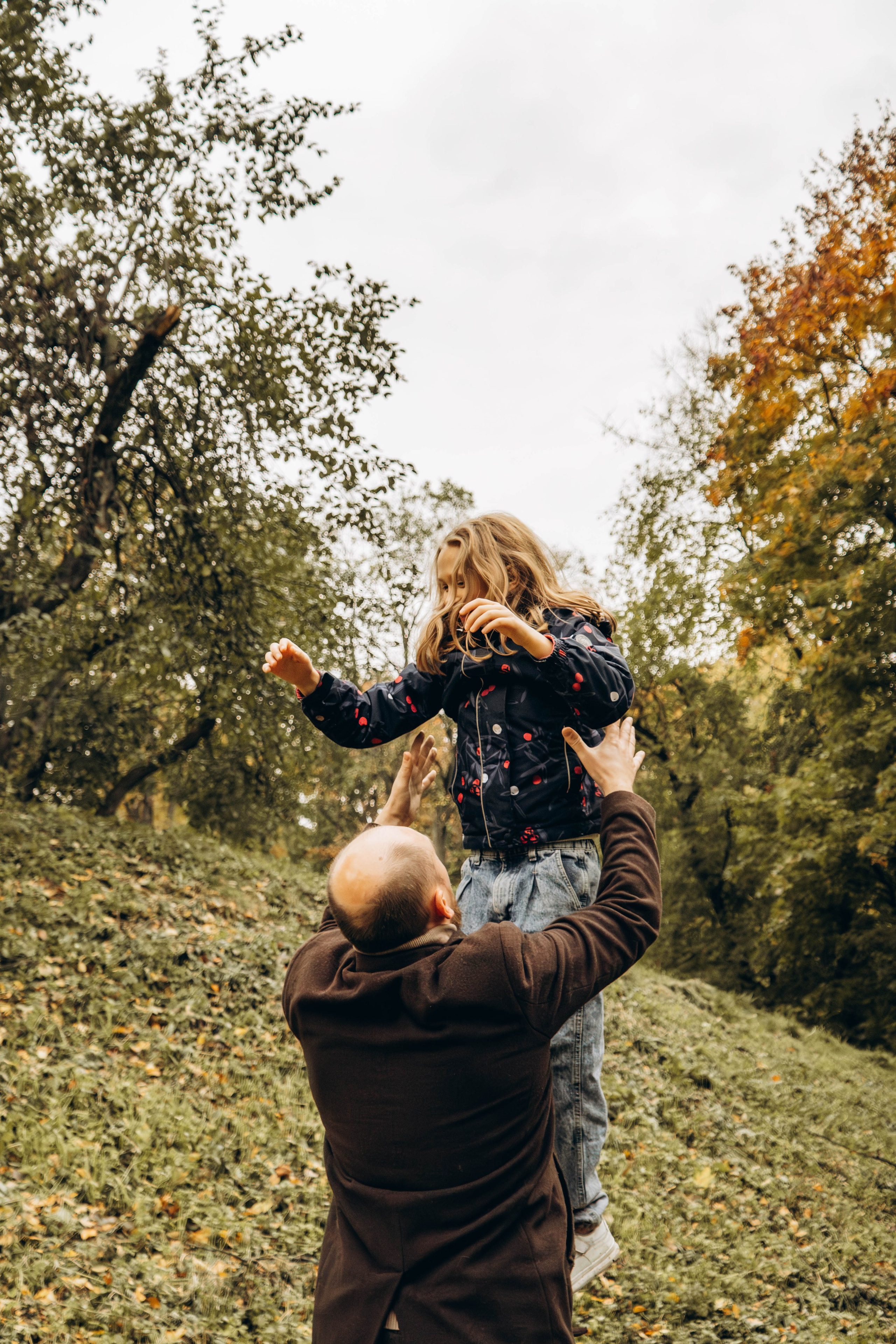 Осенняя семейная съемка в парке Царицыно. Фотограф Москва Валерия Веденина
