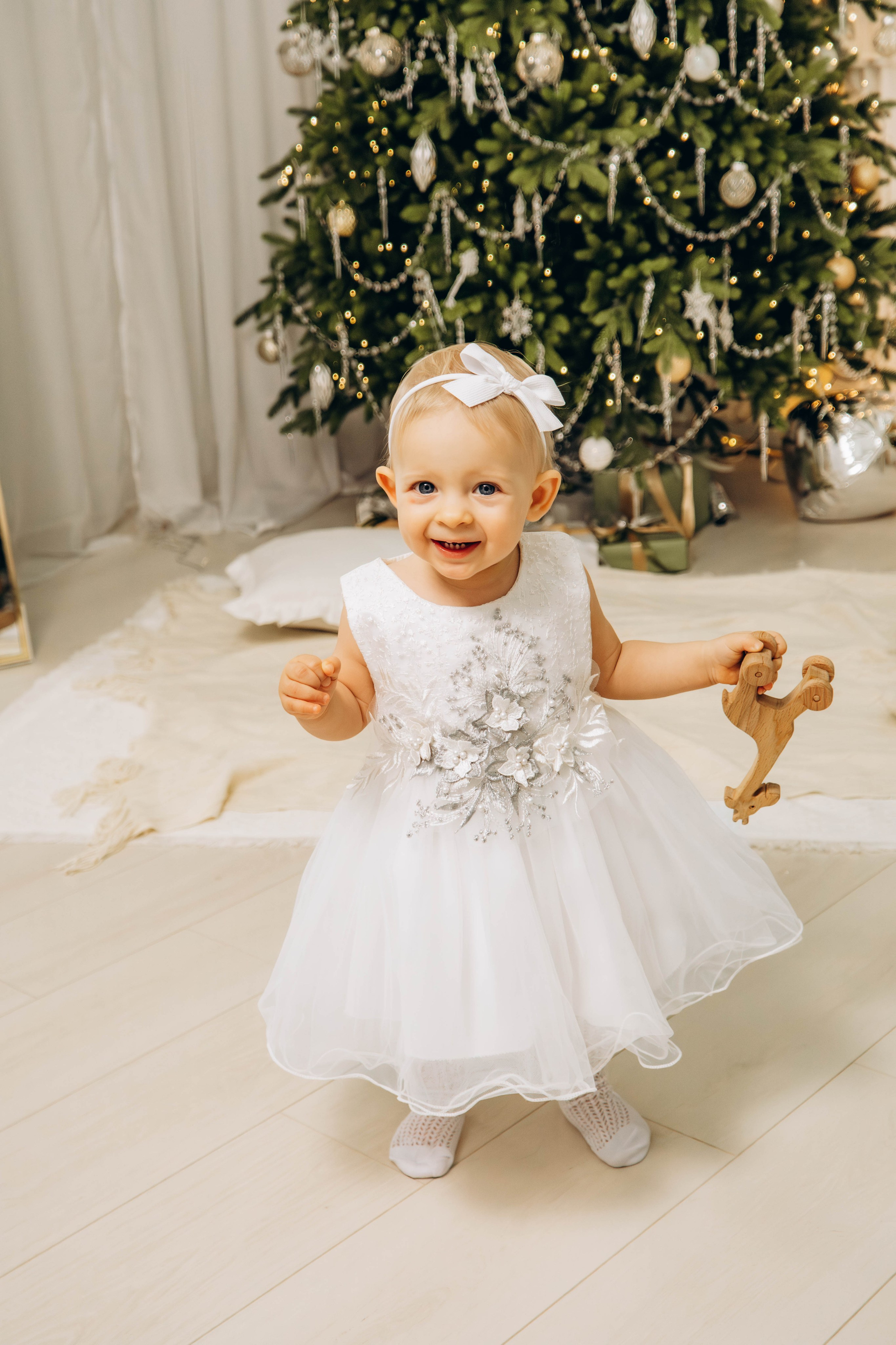 Съемка на годик малышки. Студия «LuLu». Фотограф Москва Валерия Веденина