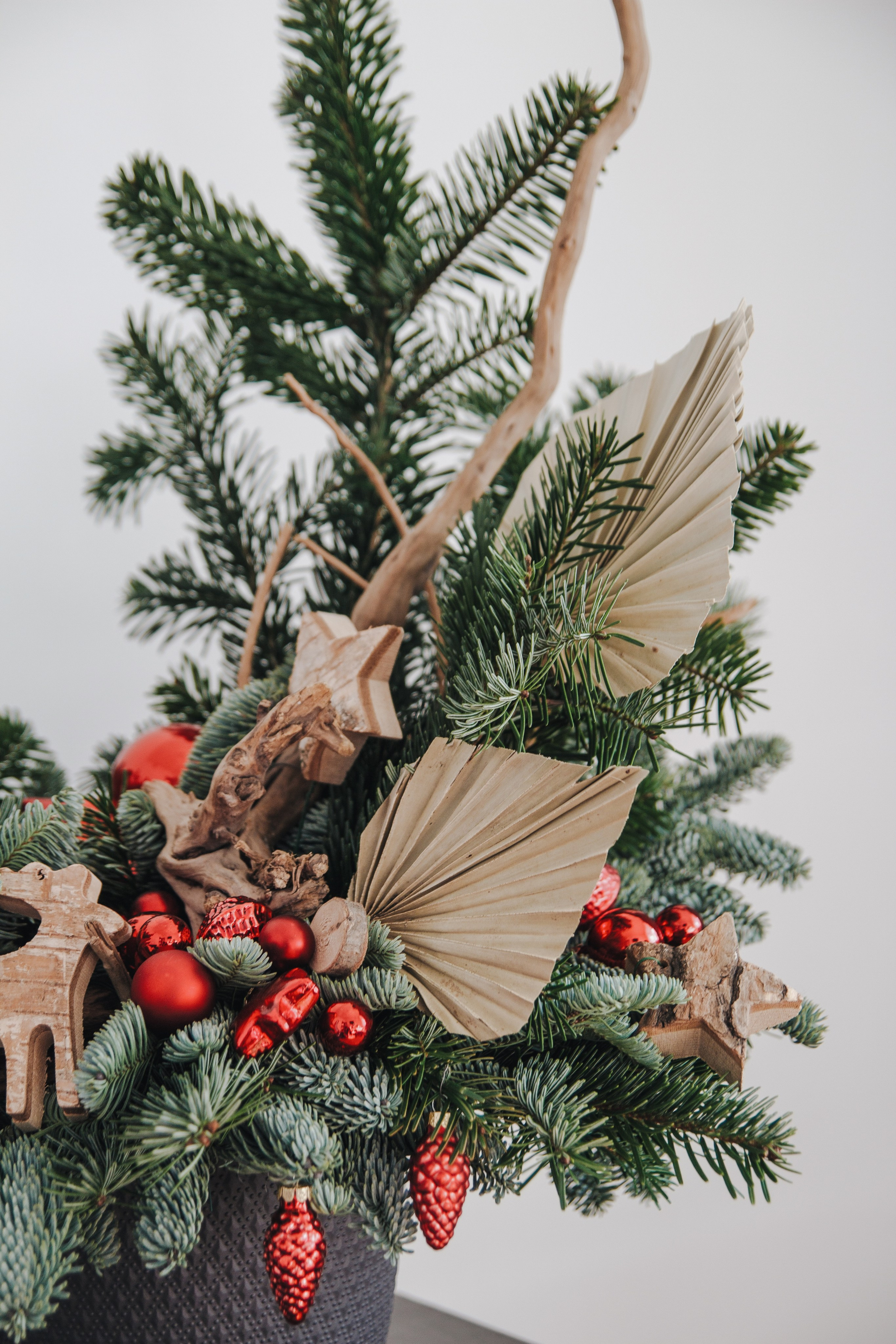 Новогодние композиции. Ксения Почтарь. Декоратор и флорист, город Владивосток