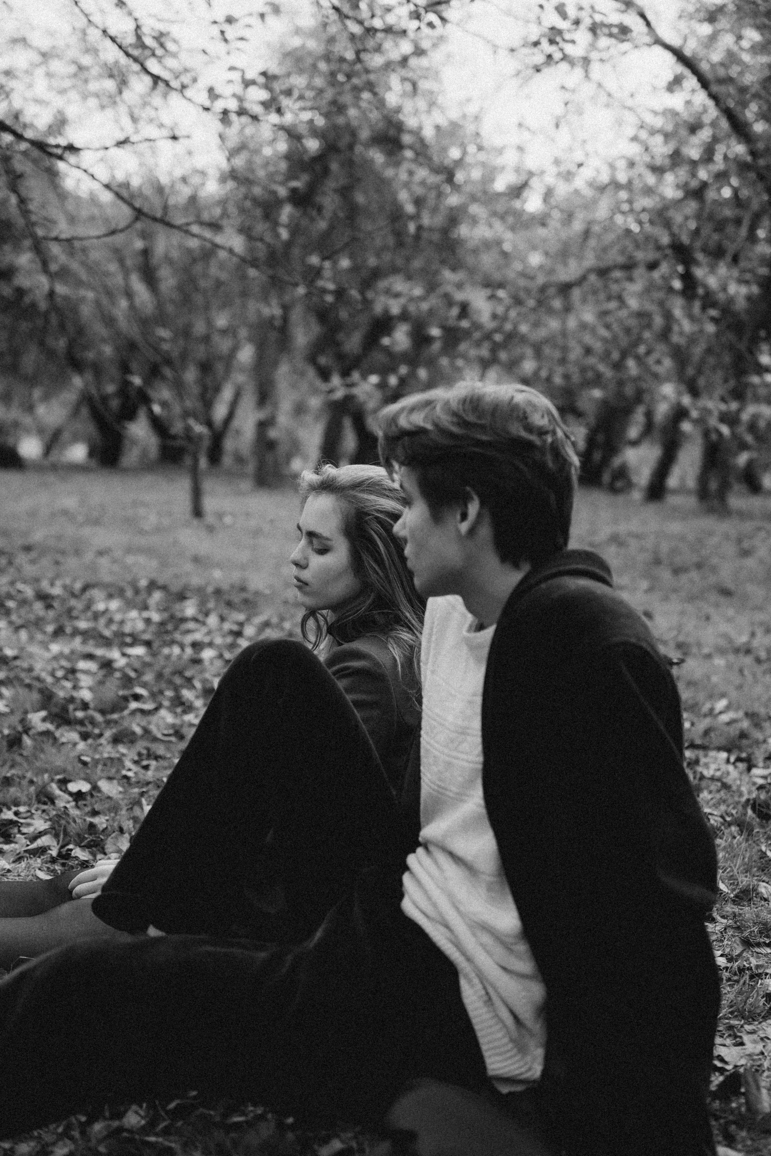 Галки, ветки и любовь. Фотограф Москва Селюкова Юлия