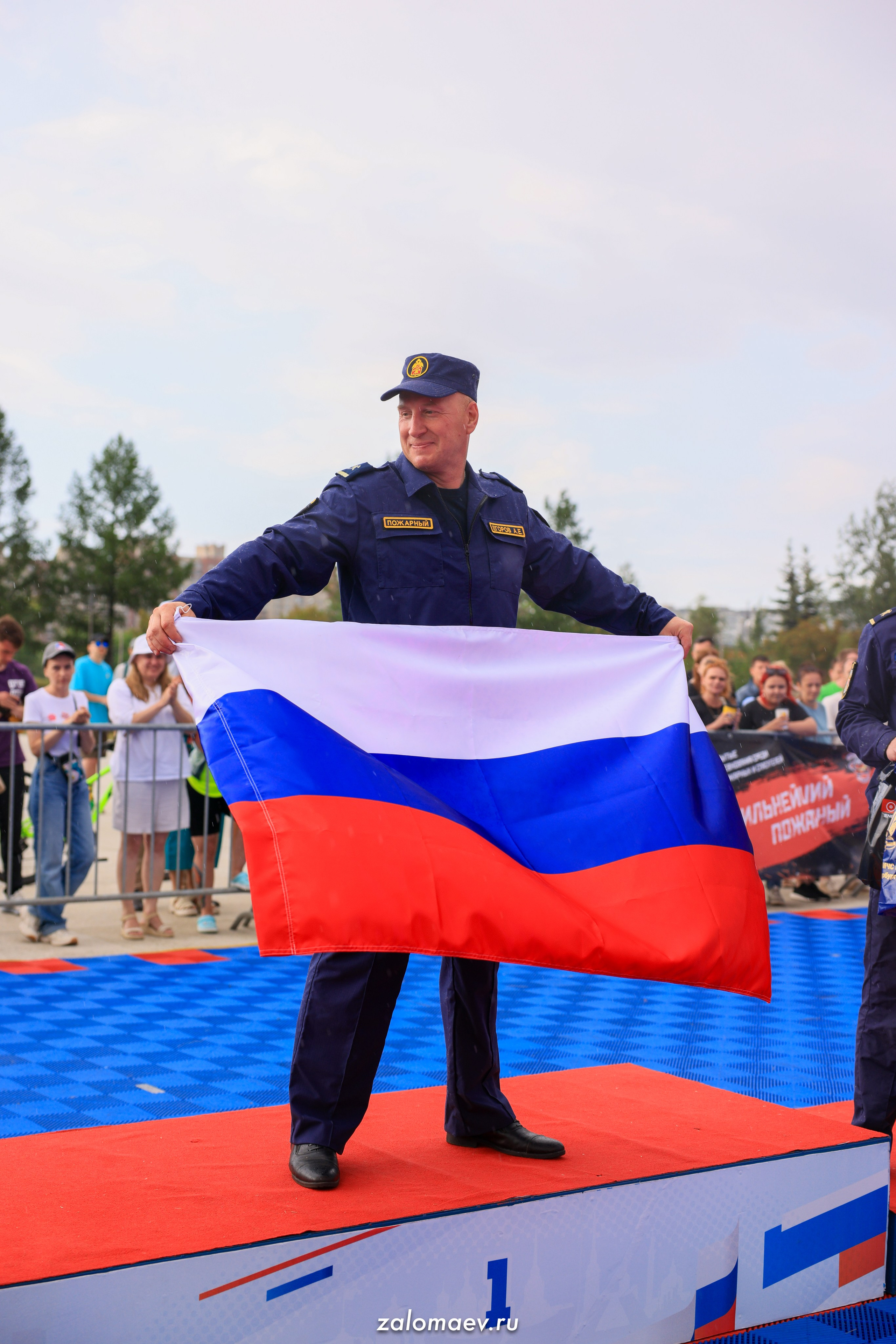 Сильнейший пожарный. Фотограф Александр Заломаев