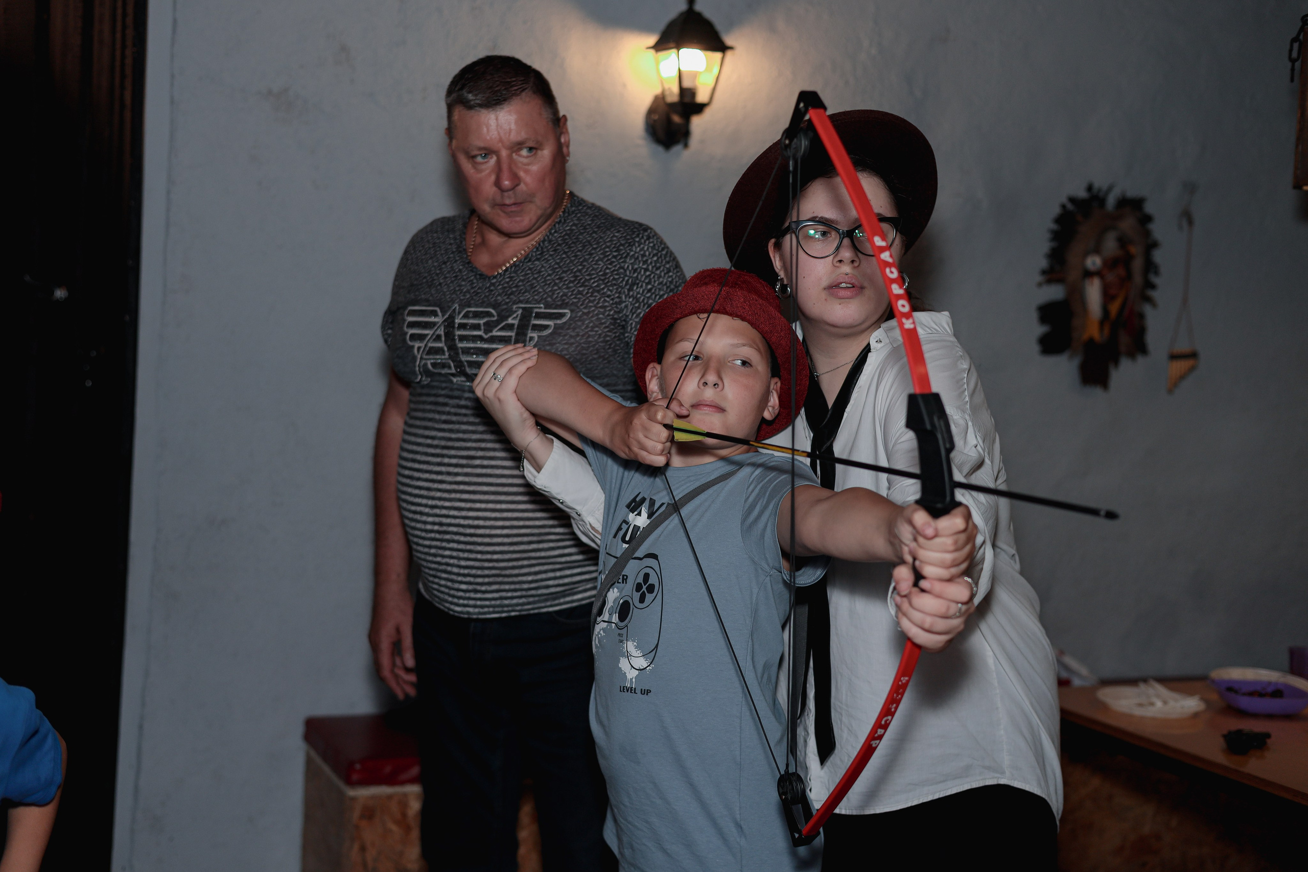 День рождение в стрелковом клубе. Фотограф Надршина Лилия