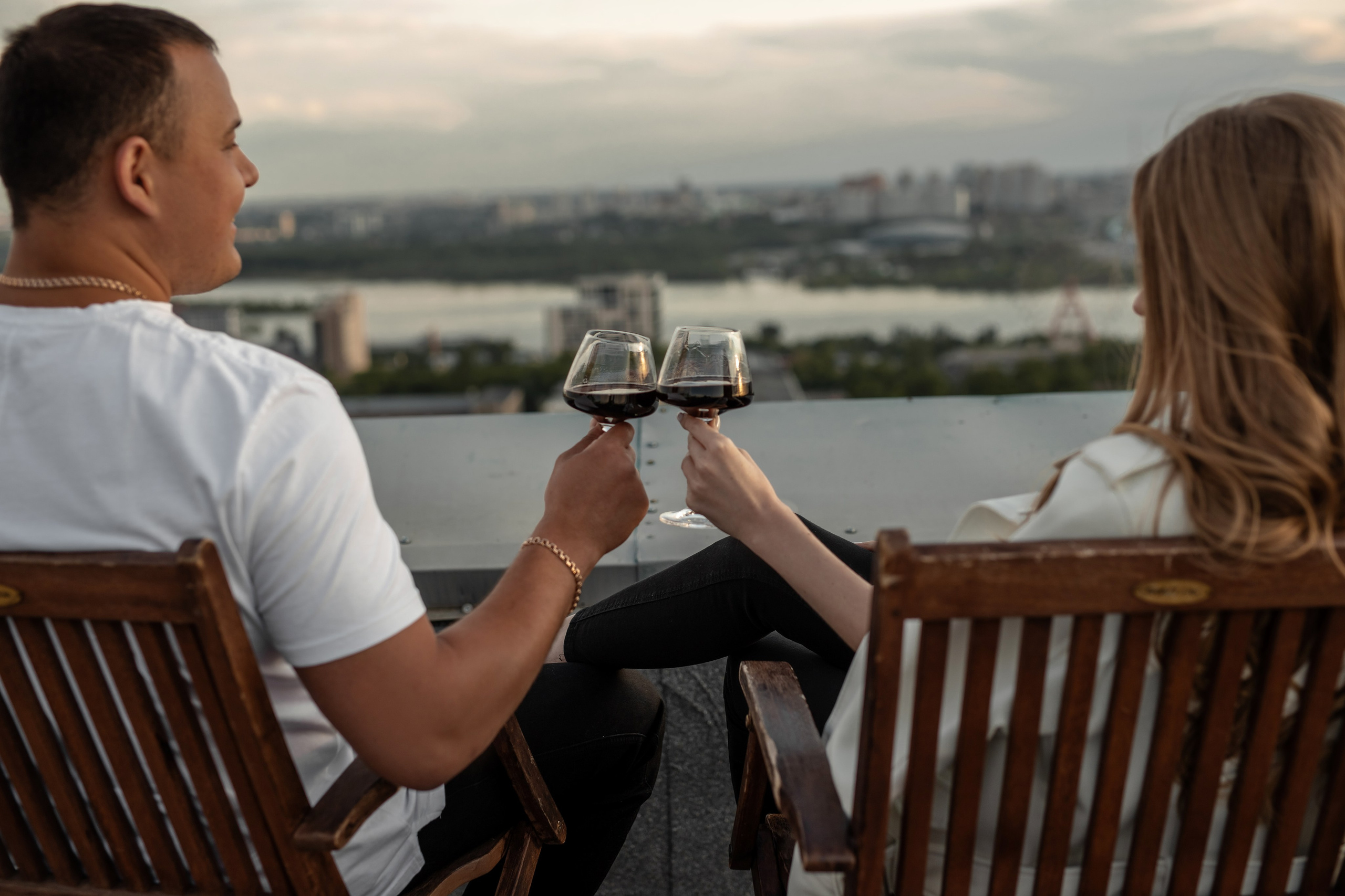 Свидание на крыше. Таня Давтян фотограф в Новосибирске