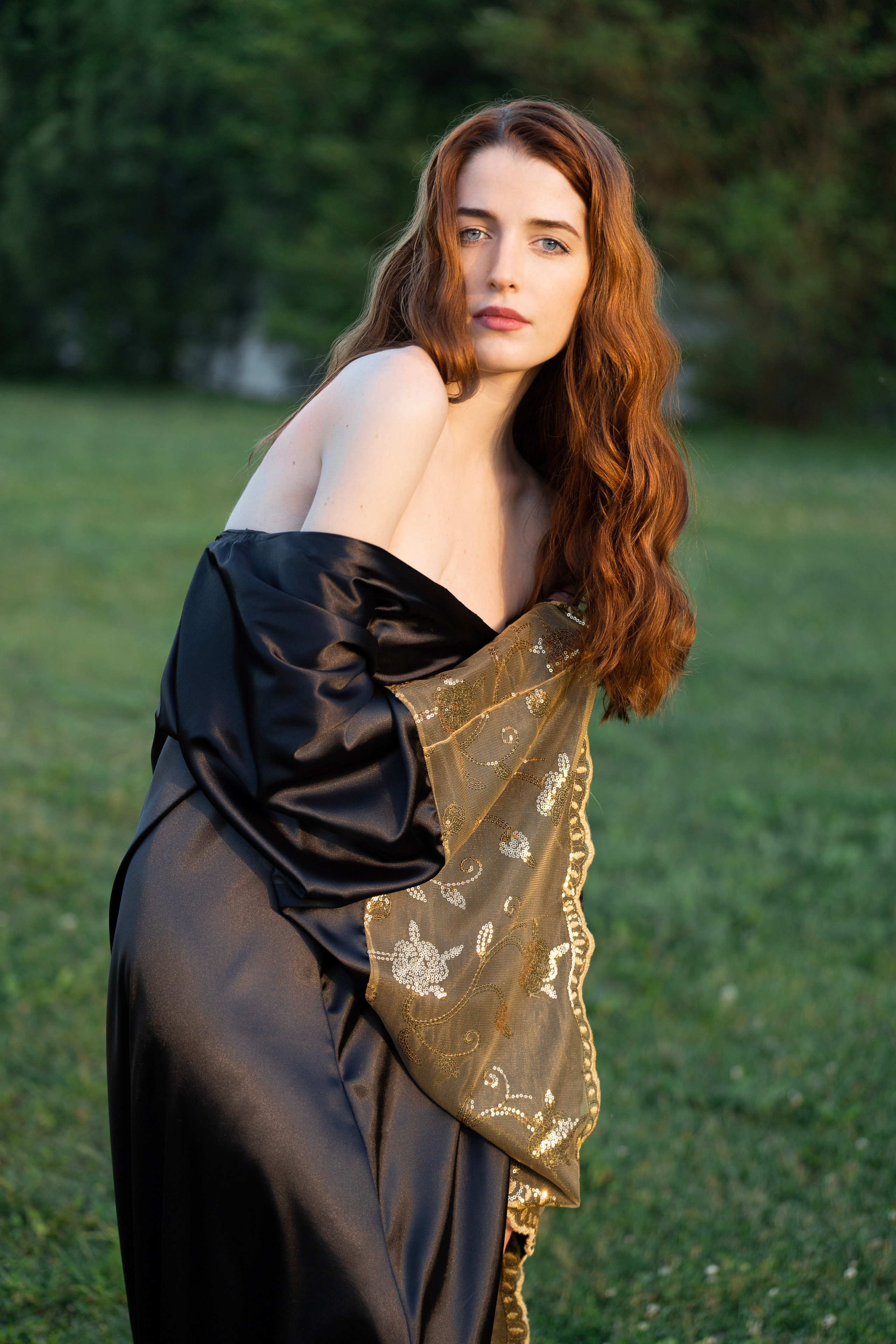 Персональная женская фотосессия на природе.