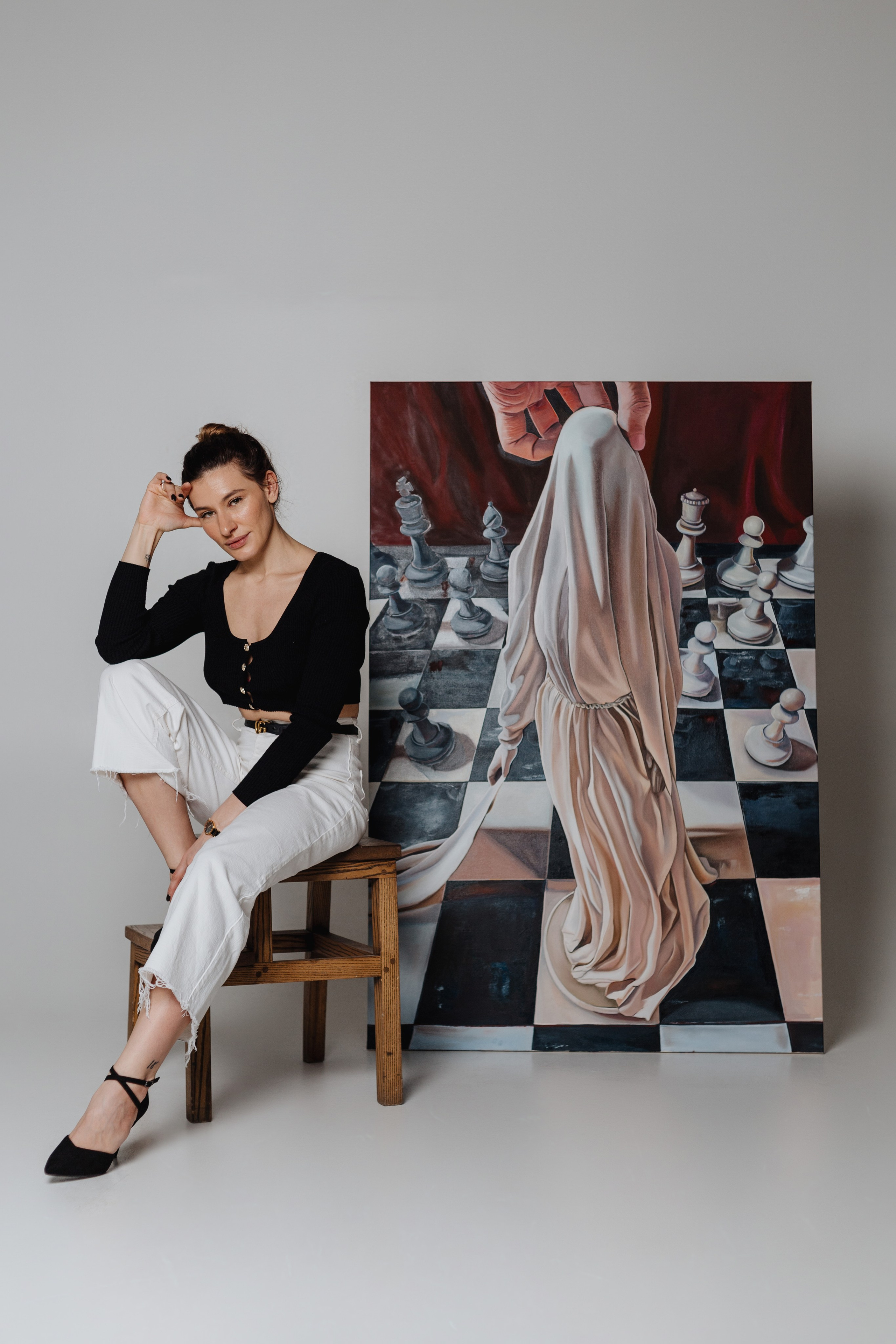 Художница Аня. Портретный фотограф Москва Юлия Трякина