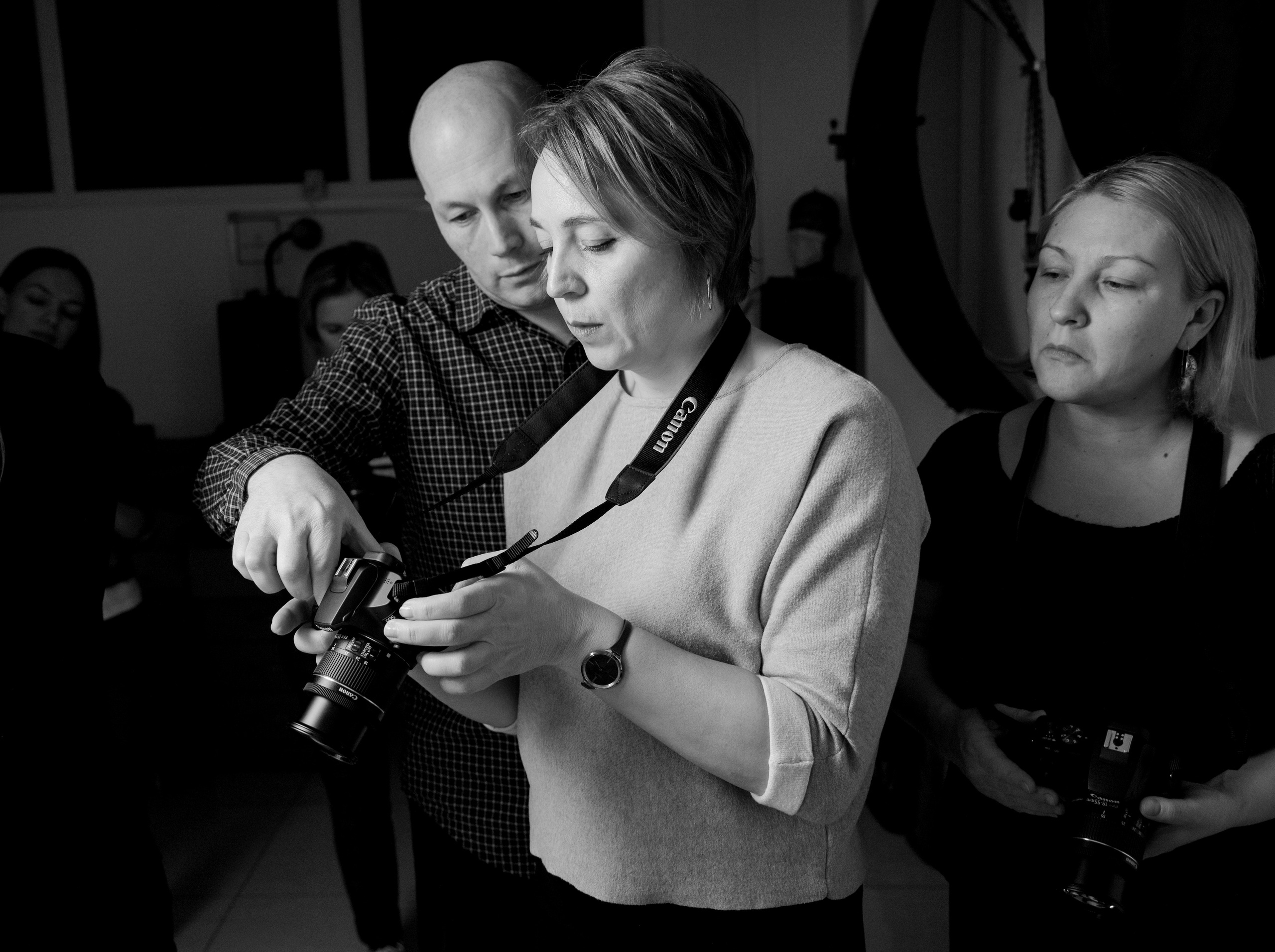 Фото с занятий. Артём Андронов — Портреты + Обучение