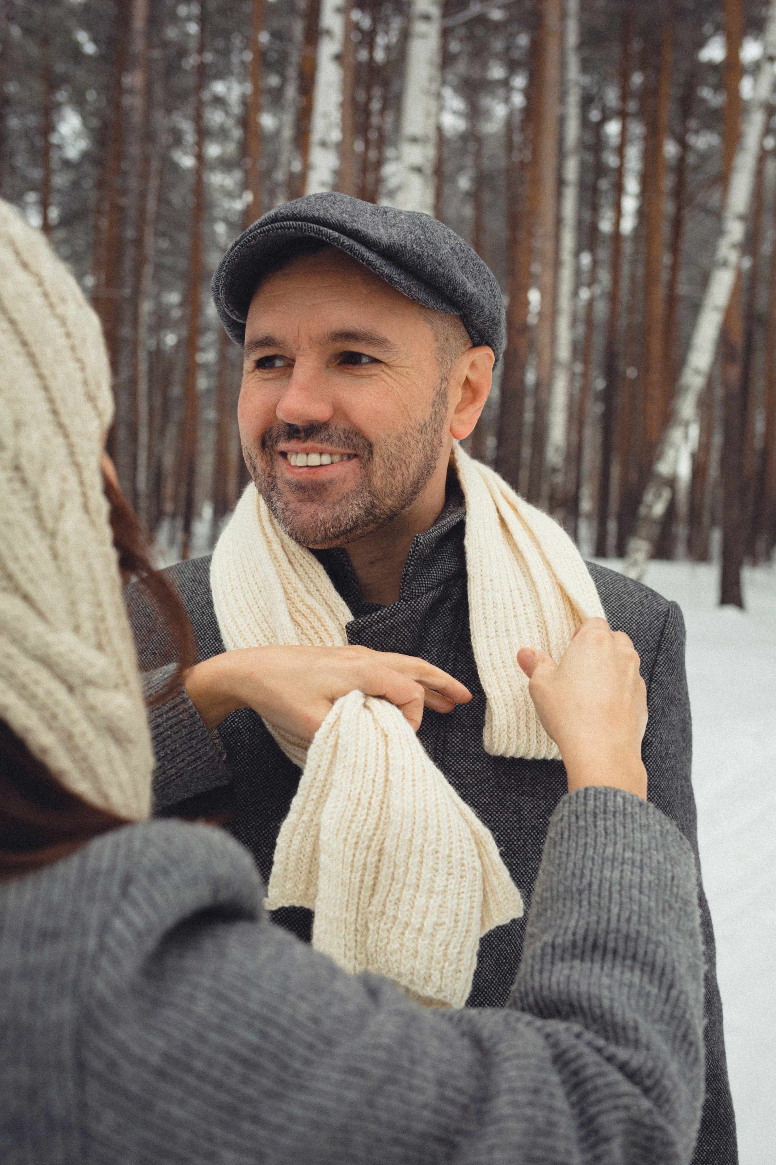 Семейная фотосессия в зимнем лесу. Марина Рерих — портретный фотограф в Екатеринбурге