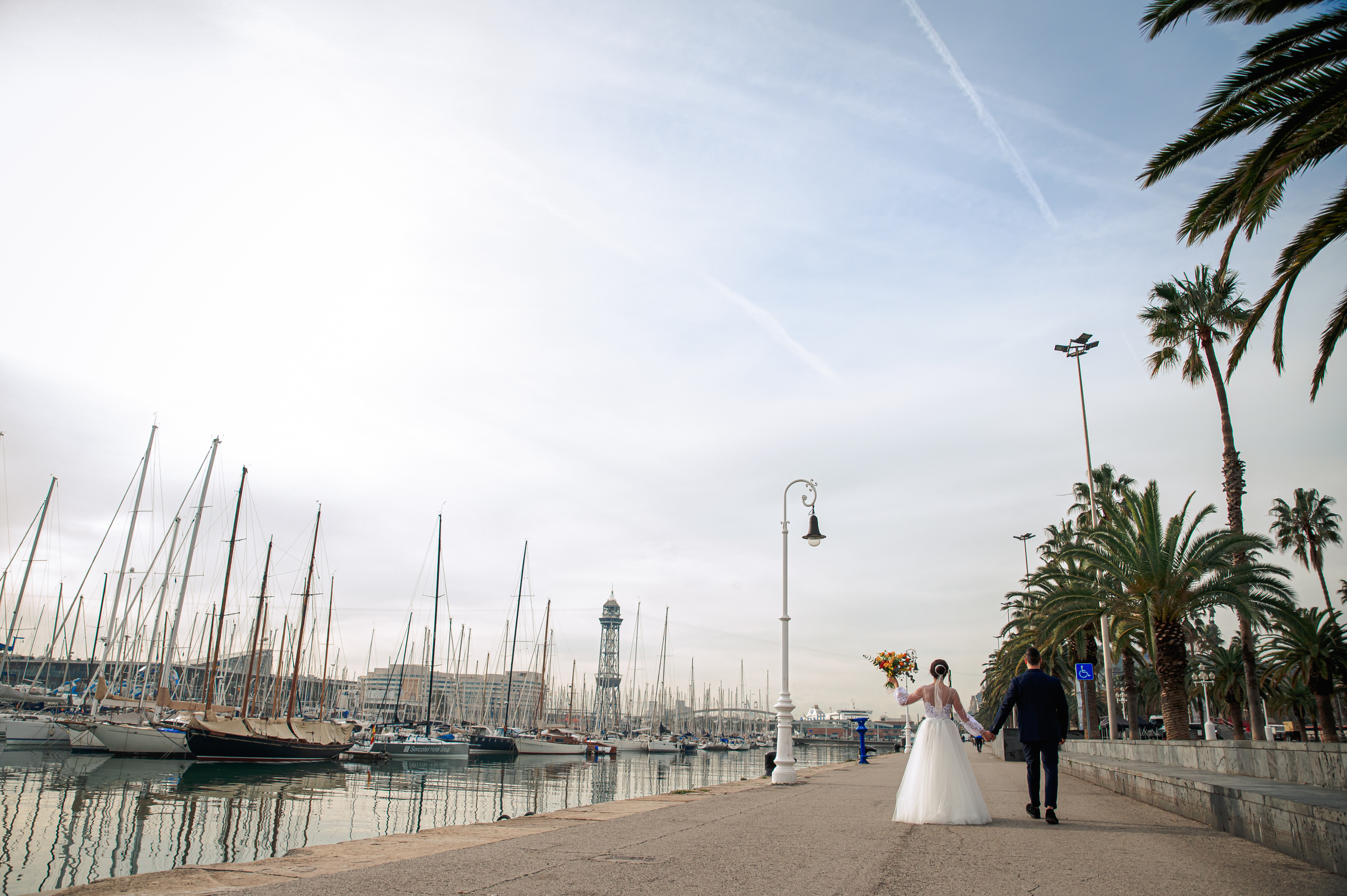 Выездная регистрация в Барселоне. Свадебный и семейный фотограф в Москве и Европе Евгения Амелина