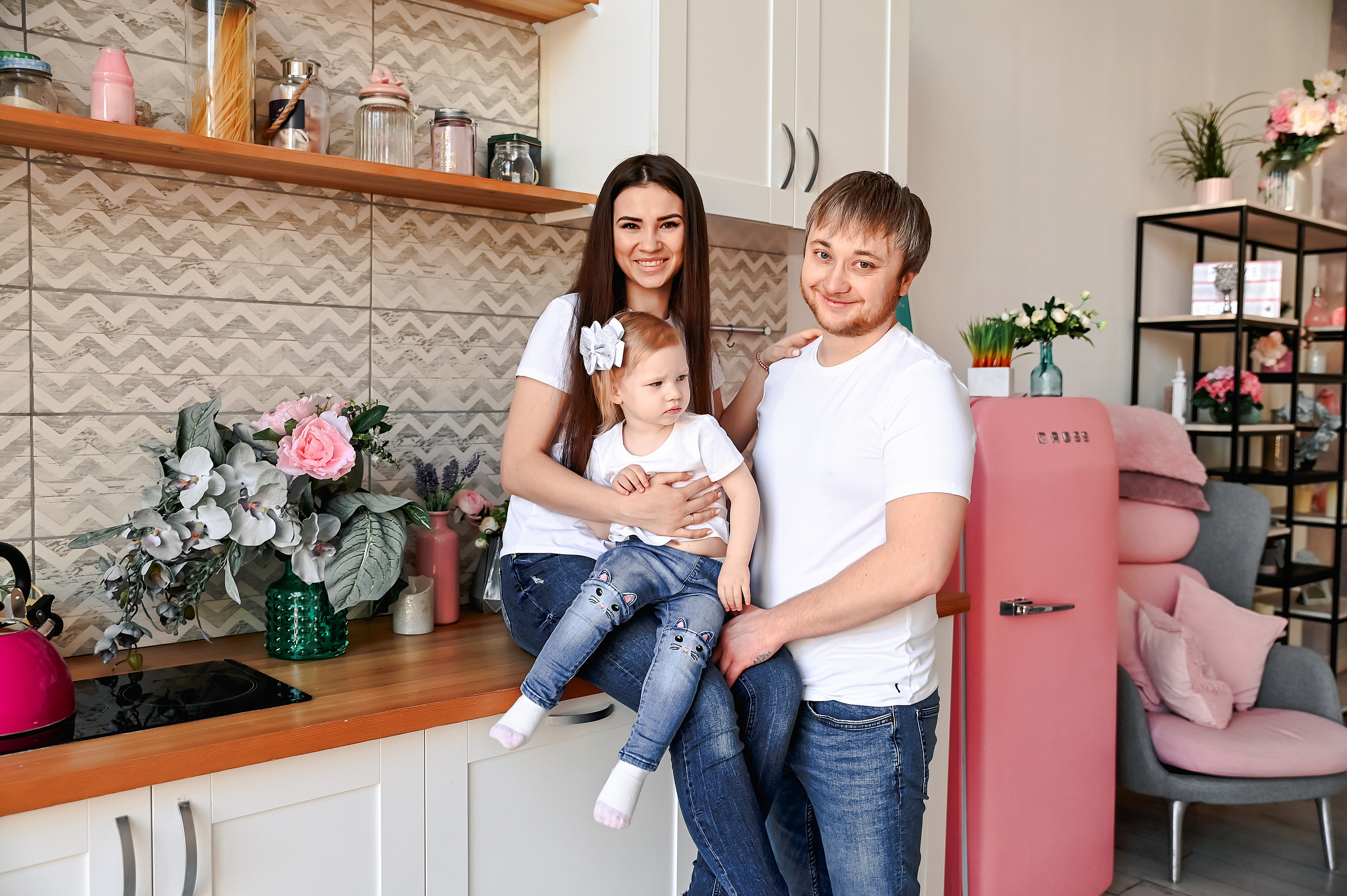 Вика & Лёша & Ника. Свадебный и семейный фотограф в Москве и Европе Евгения Амелина