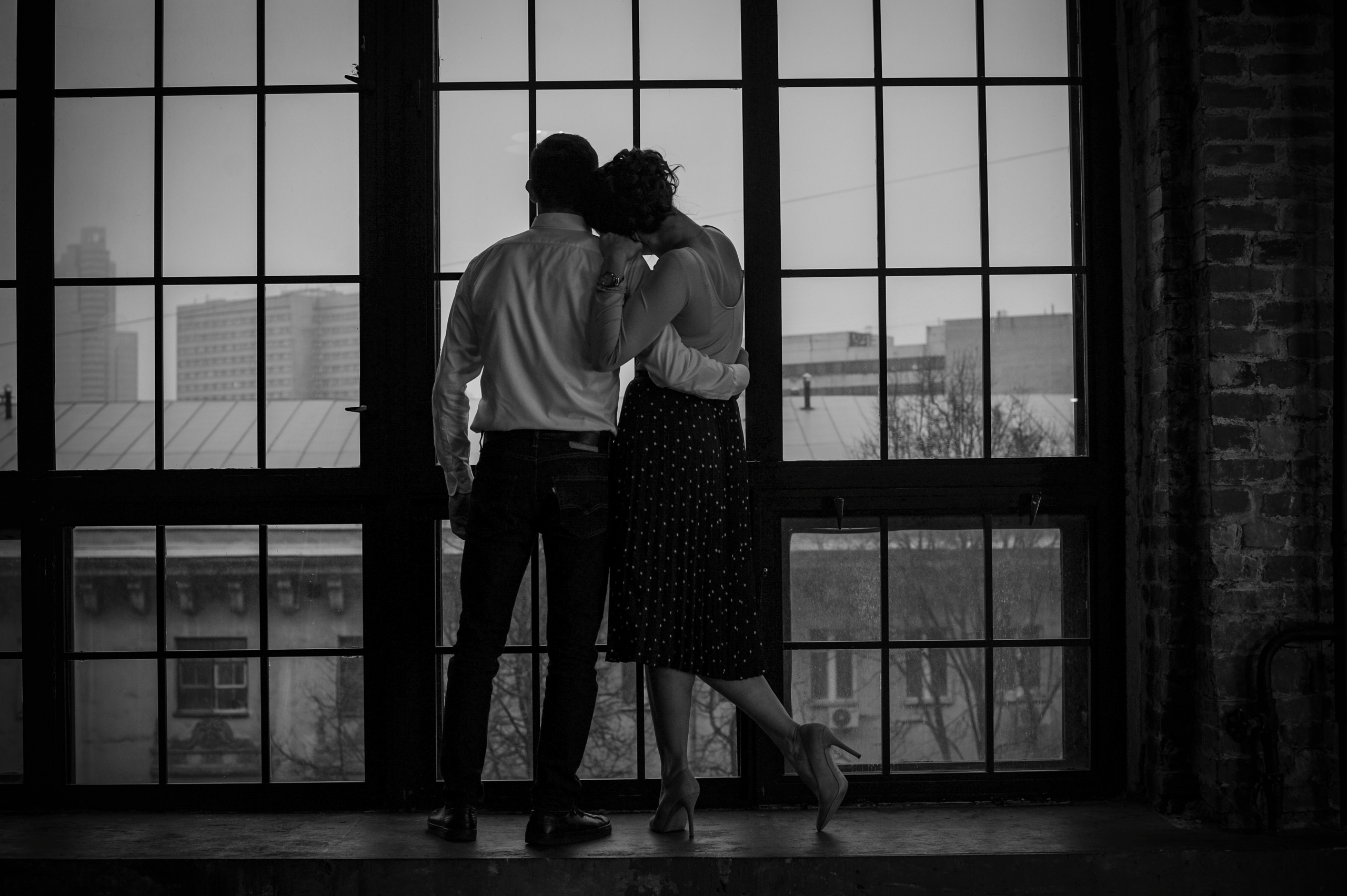 Новогодгняя фотосессия парня и девушки. Свадебный и семейный фотограф в Москве и Европе Евгения Амелина