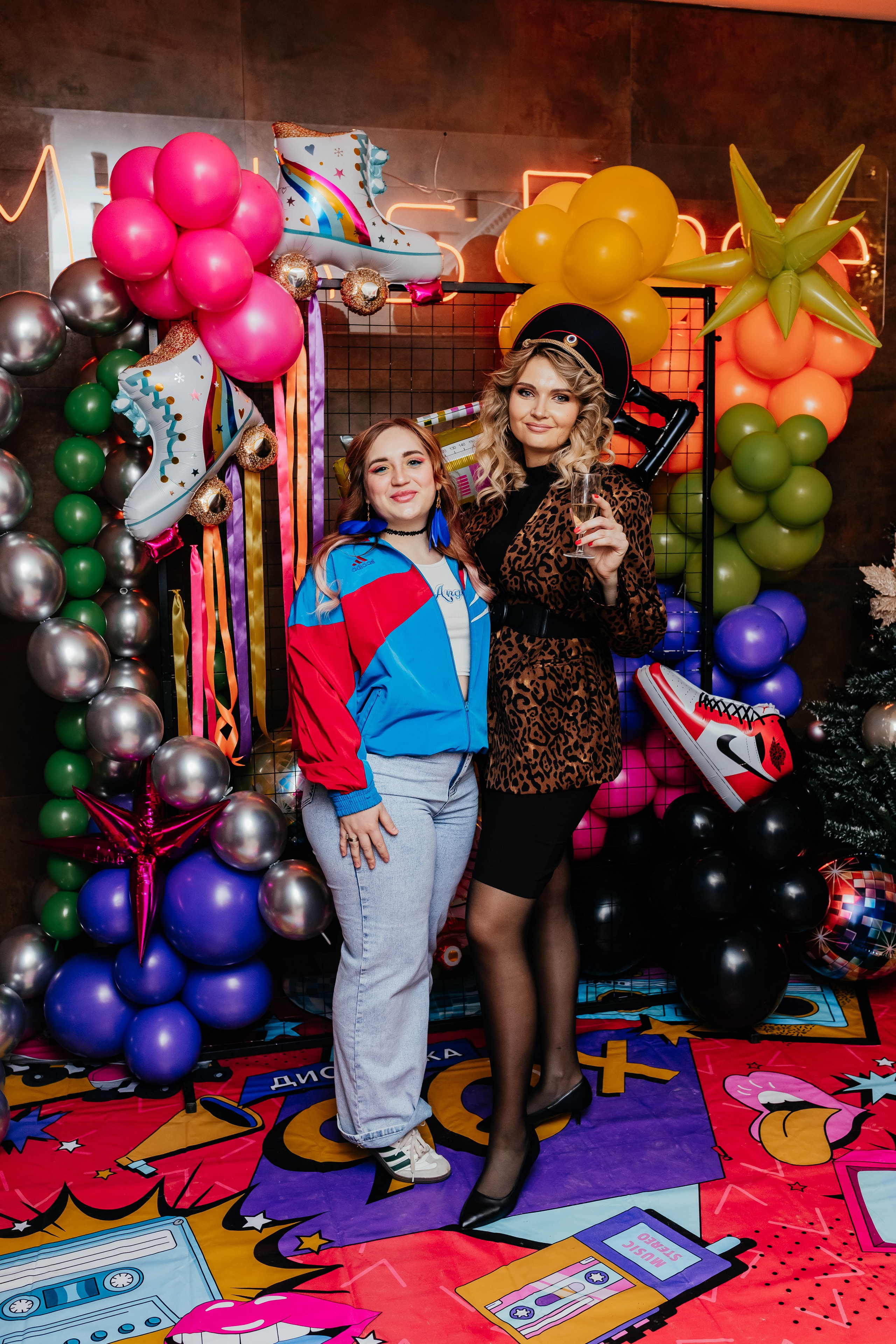 Корпоратив 90е. Семейный и домашний фотограф в Москве и МО Королева Валерия