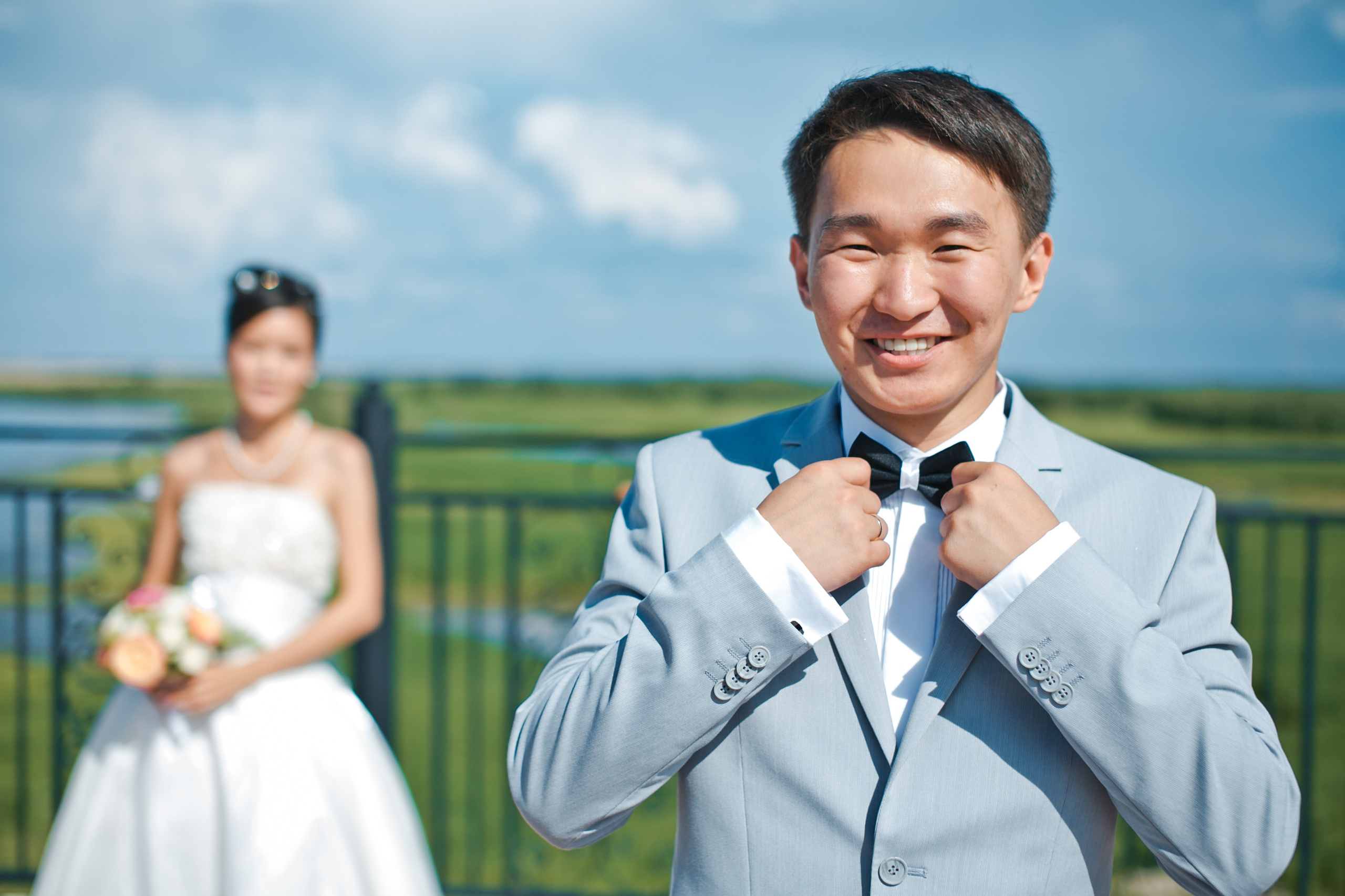 Летнее свадебное фото. Фотограф Надежда Куин, Якутск