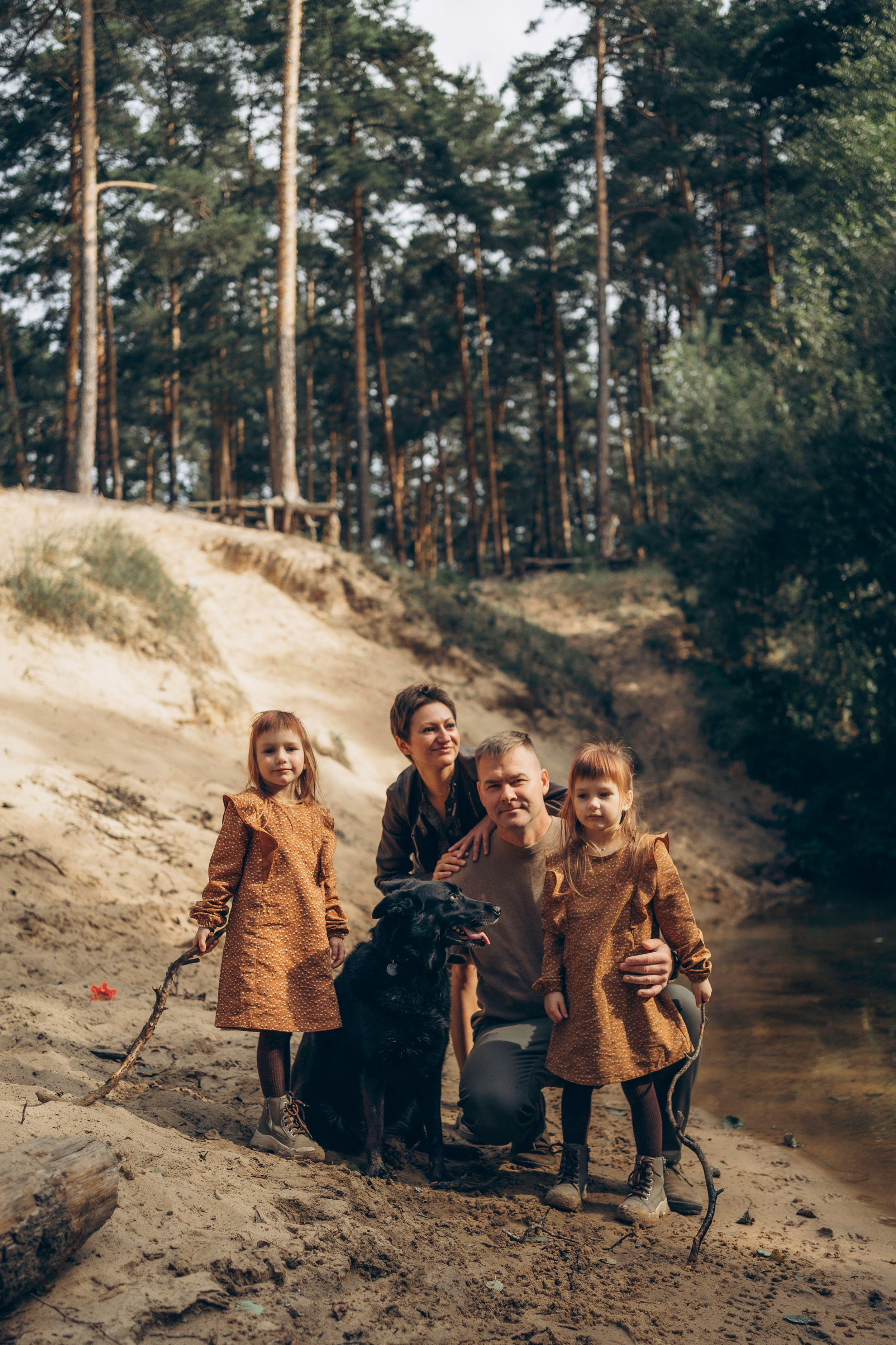 Семейная история на природе. Семейный фотограф в Калуге Ирина Алдохина